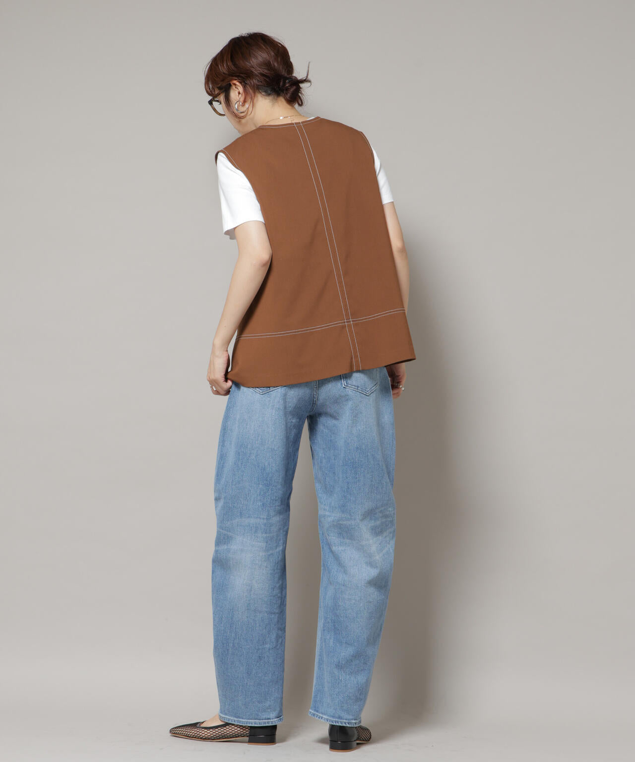 Healthy DENIM/Corn ワイドカーブデニム 6715227027