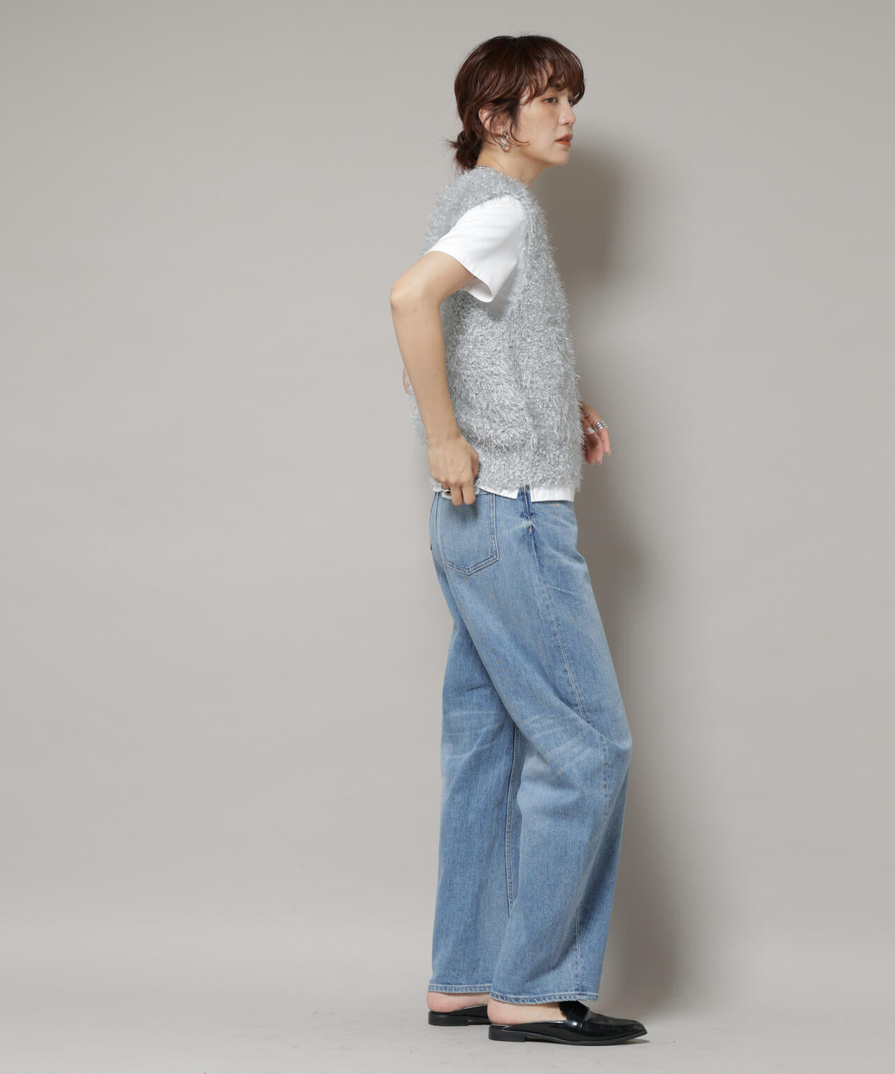 Healthy DENIM/Corn ワイドカーブデニム 6715227027