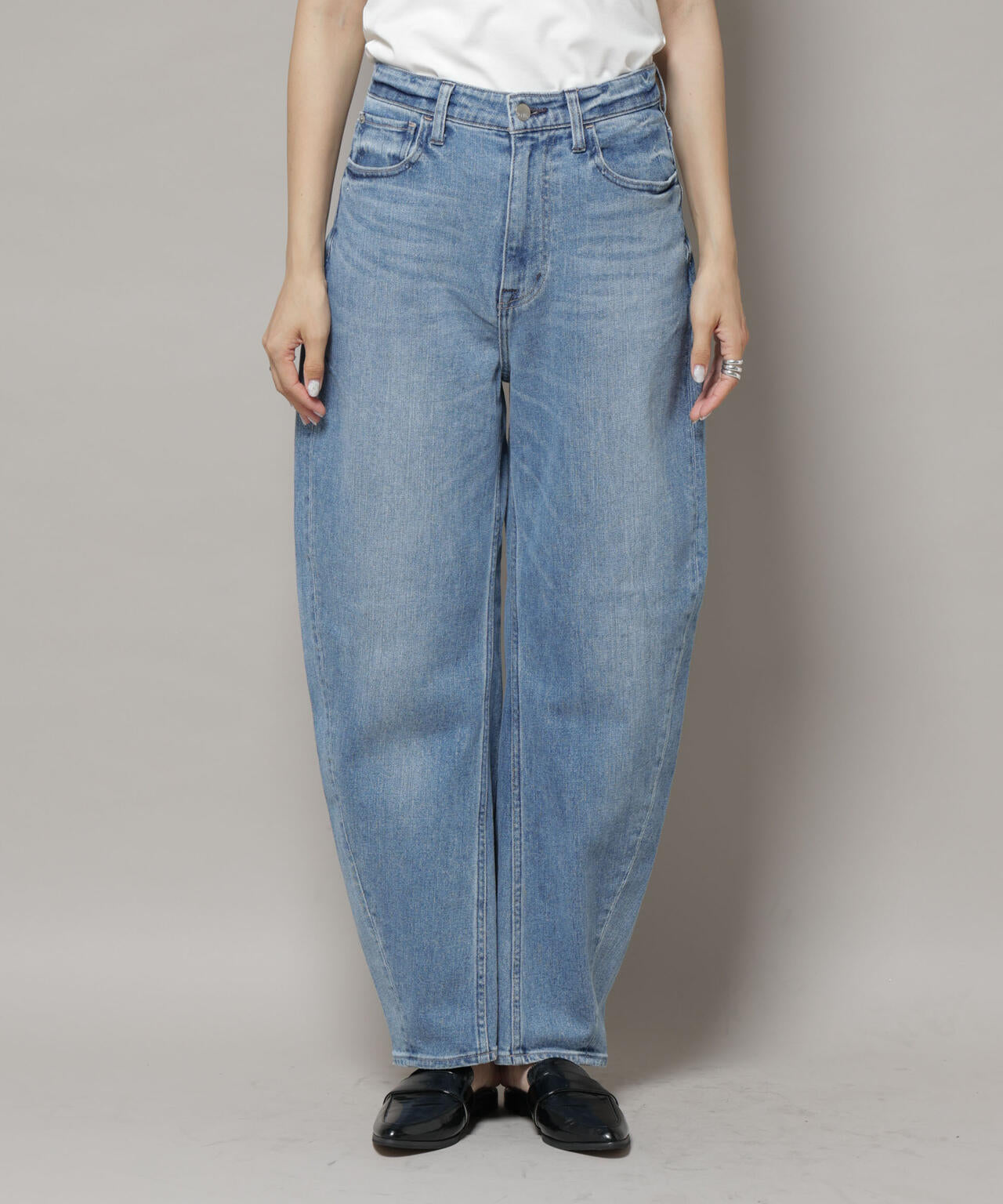 Healthy DENIM/Corn ワイドカーブデニム 6715227027