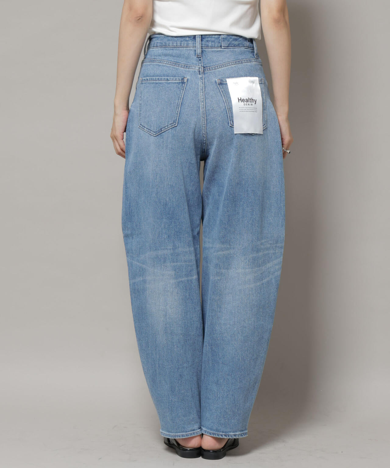Healthy DENIM/Corn ワイドカーブデニム 6715227027