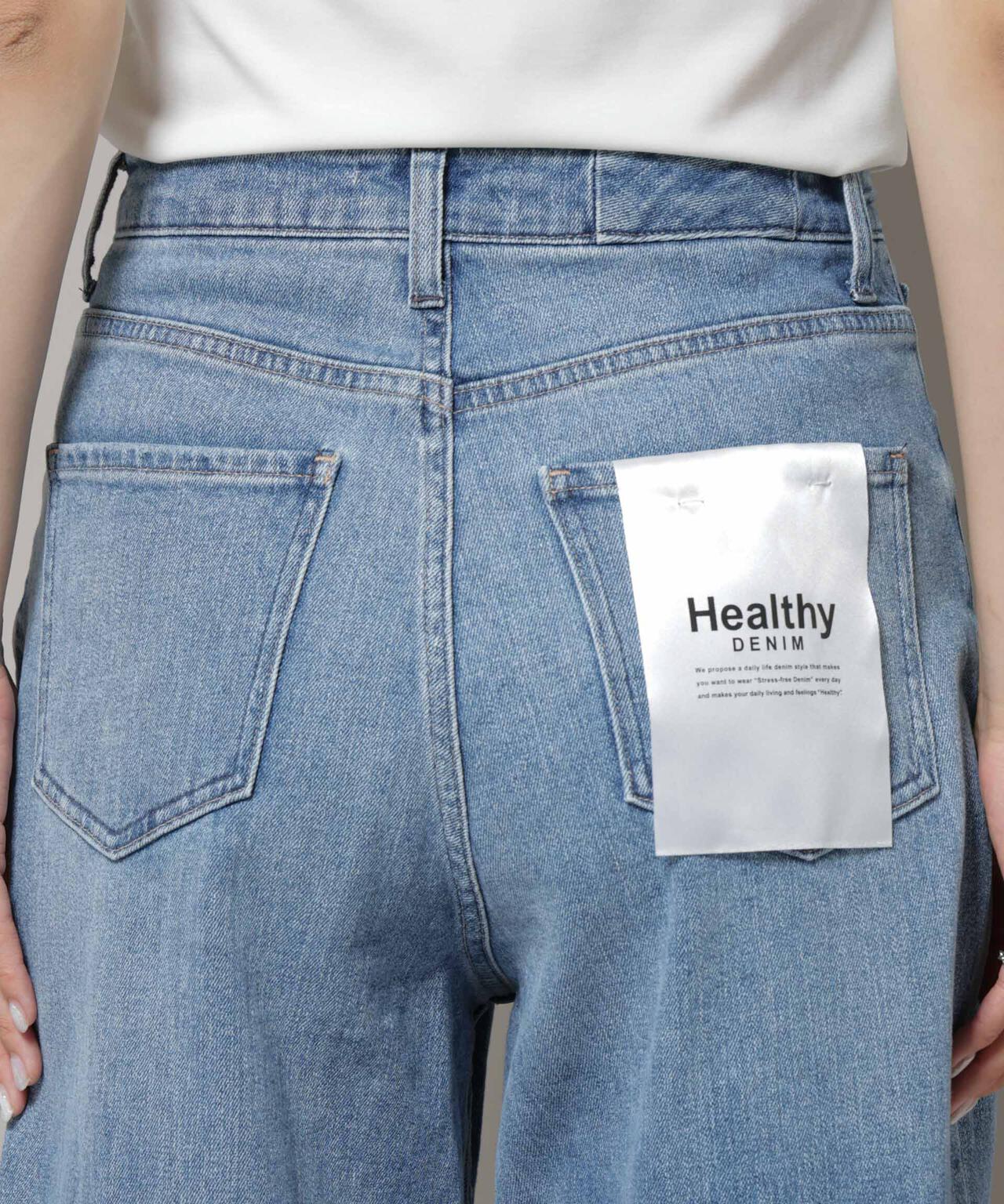 Healthy DENIM/Corn ワイドカーブデニム 6715227027