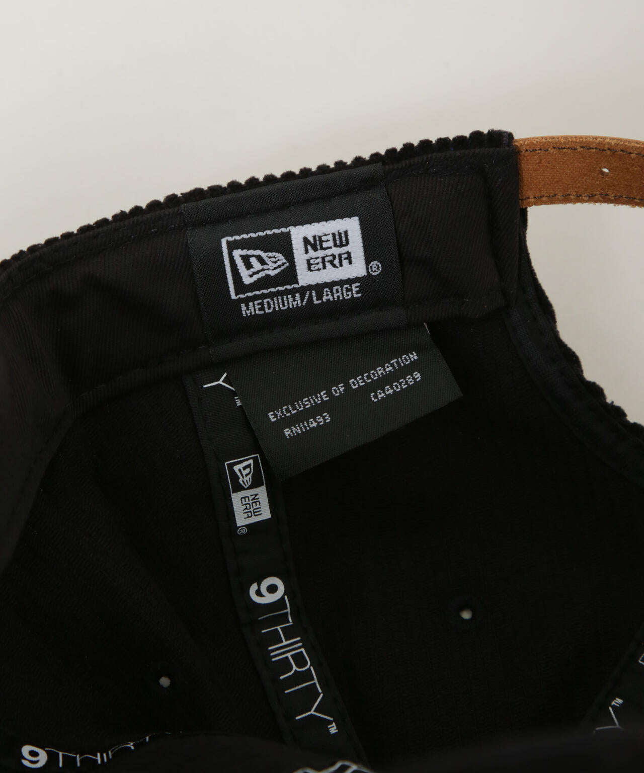 NEW ERA(R)/930LS 8W CORDUROY BLK 6715239037