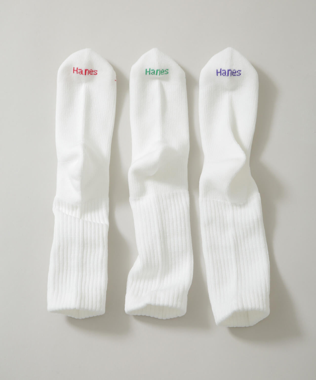 Hanes/Hanes×DODOJEAN クルーソックス 3P 6715251007