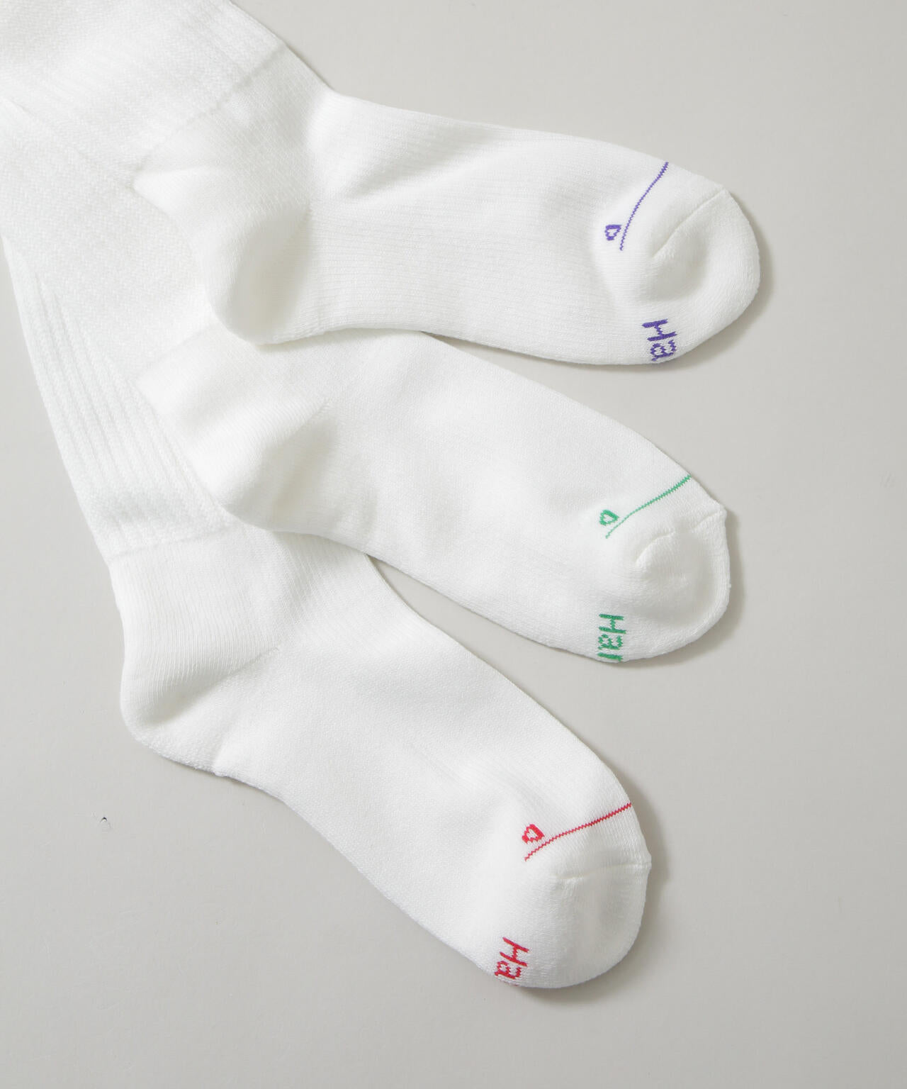 Hanes/Hanes×DODOJEAN クルーソックス 3P 6715251007