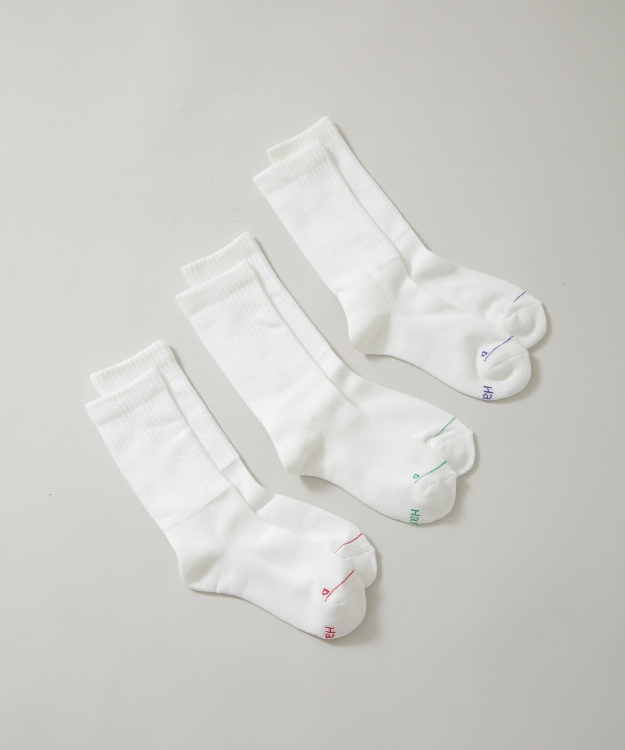 Hanes/Hanes×DODOJEAN クルーソックス 3P 6715251007