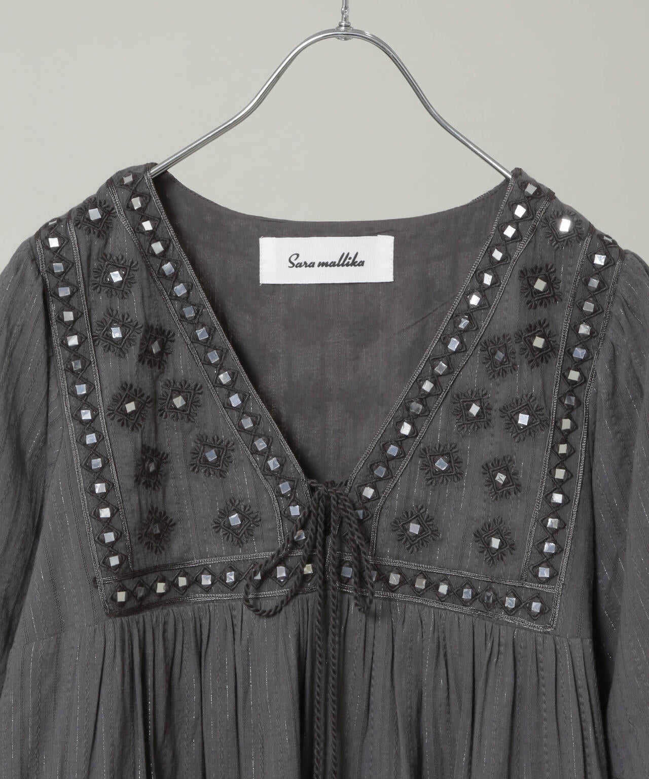 Sara mallika/Mirror Embroidery Dress 6716119003