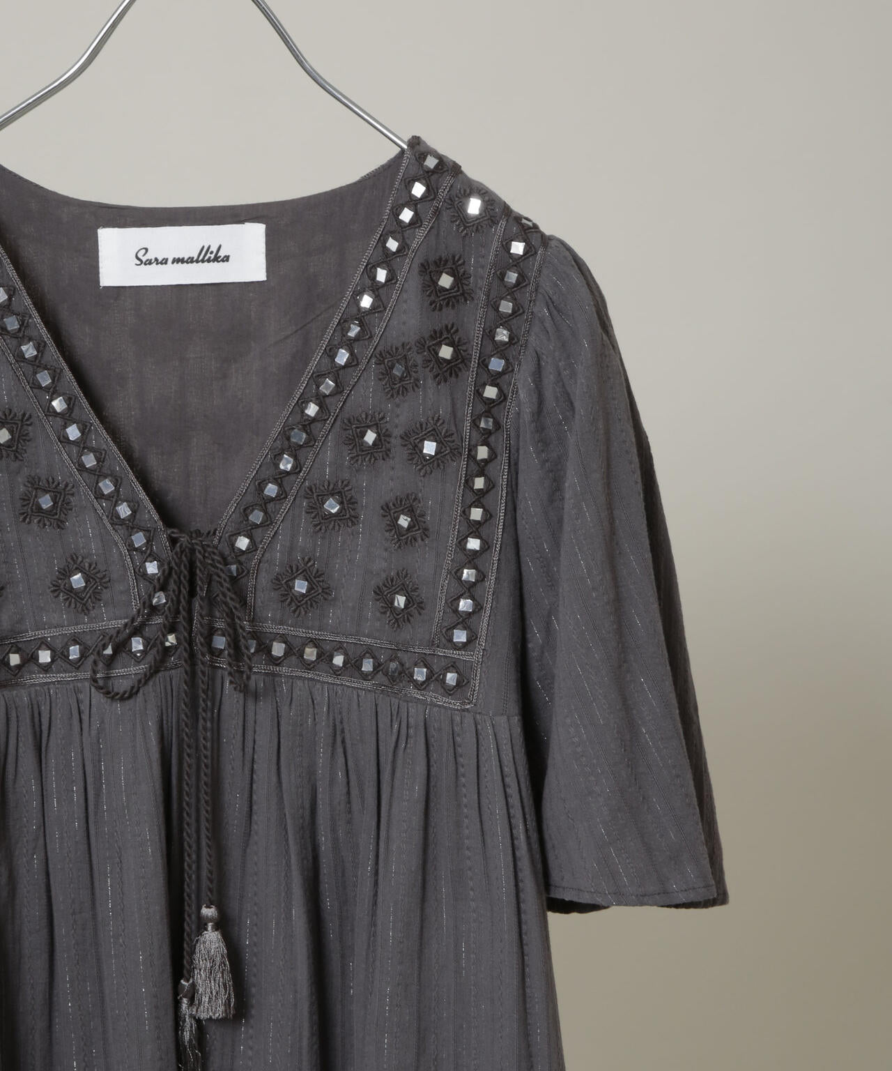 Sara mallika/Mirror Embroidery Dress 6716119003