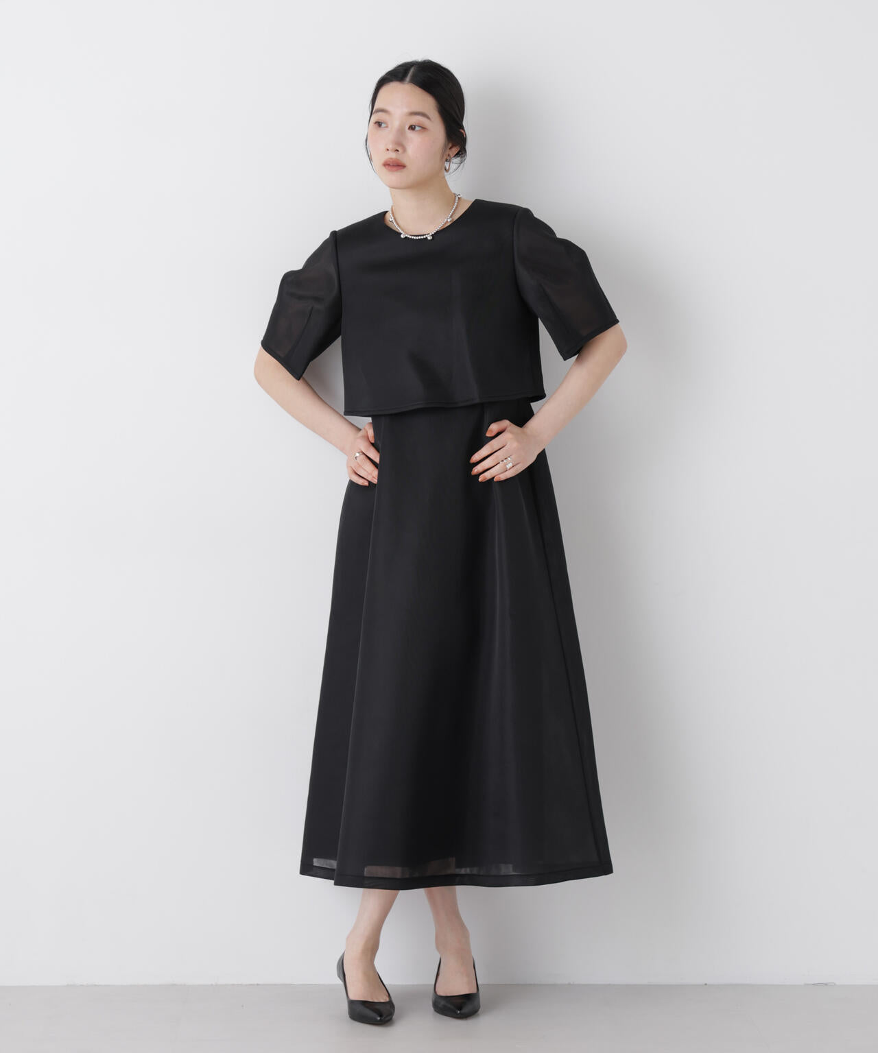 kaene/シアードッキングワンピース 6716119019