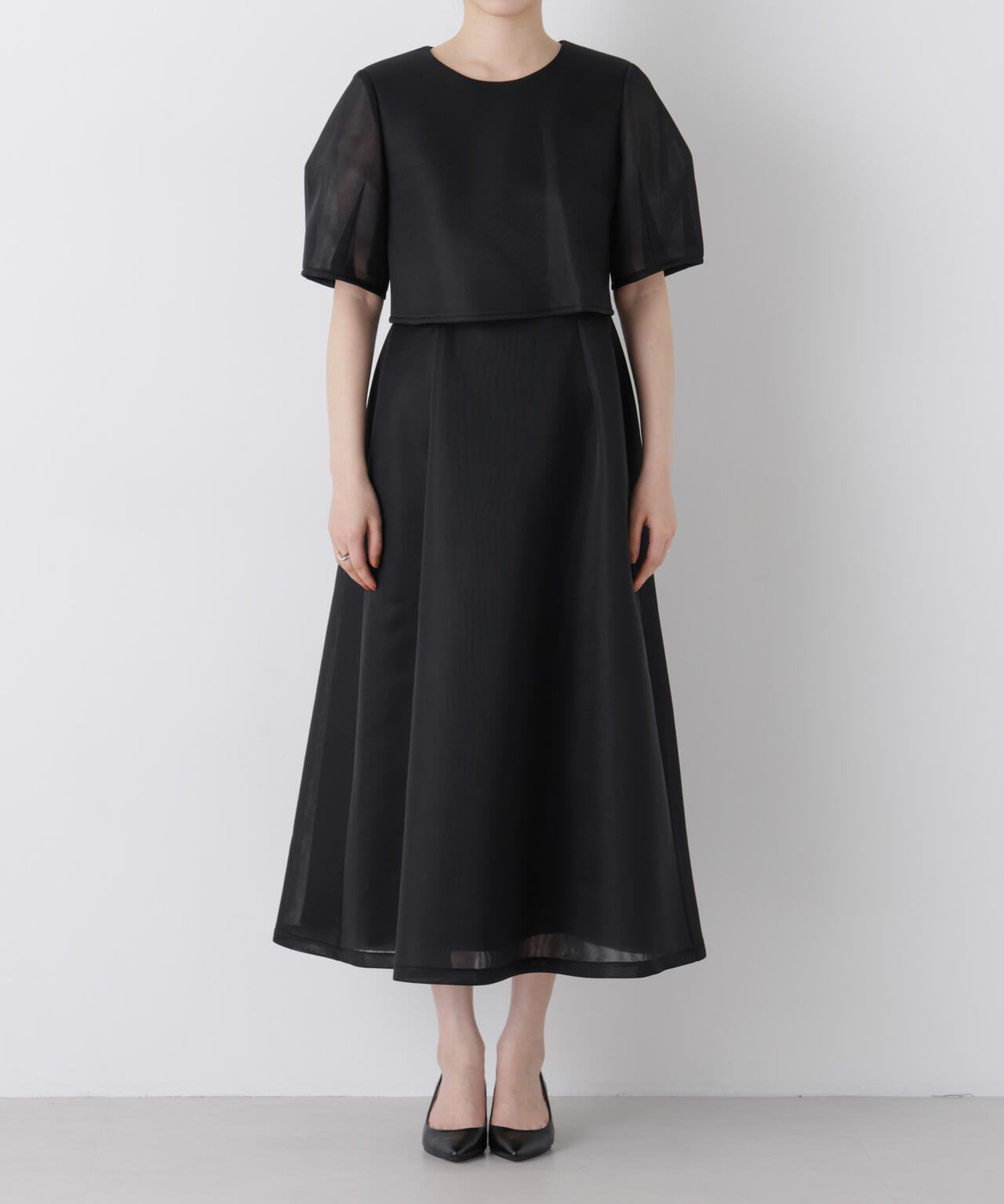 kaene/シアードッキングワンピース 6716119019