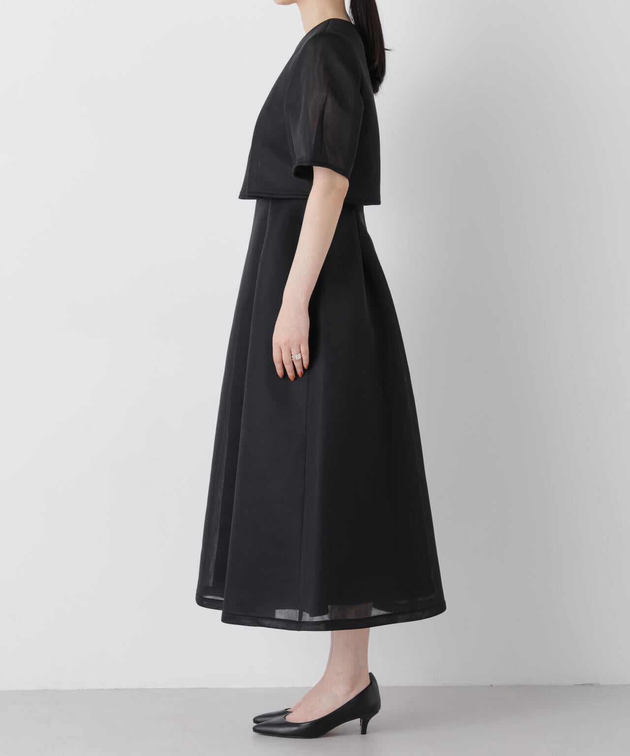 kaene/シアードッキングワンピース 6716119019