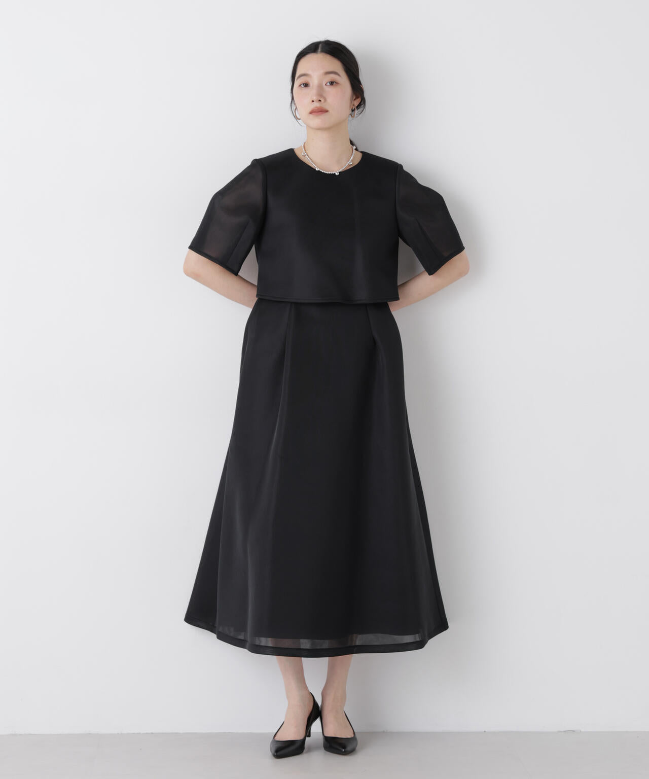 kaene/シアードッキングワンピース 6716119019