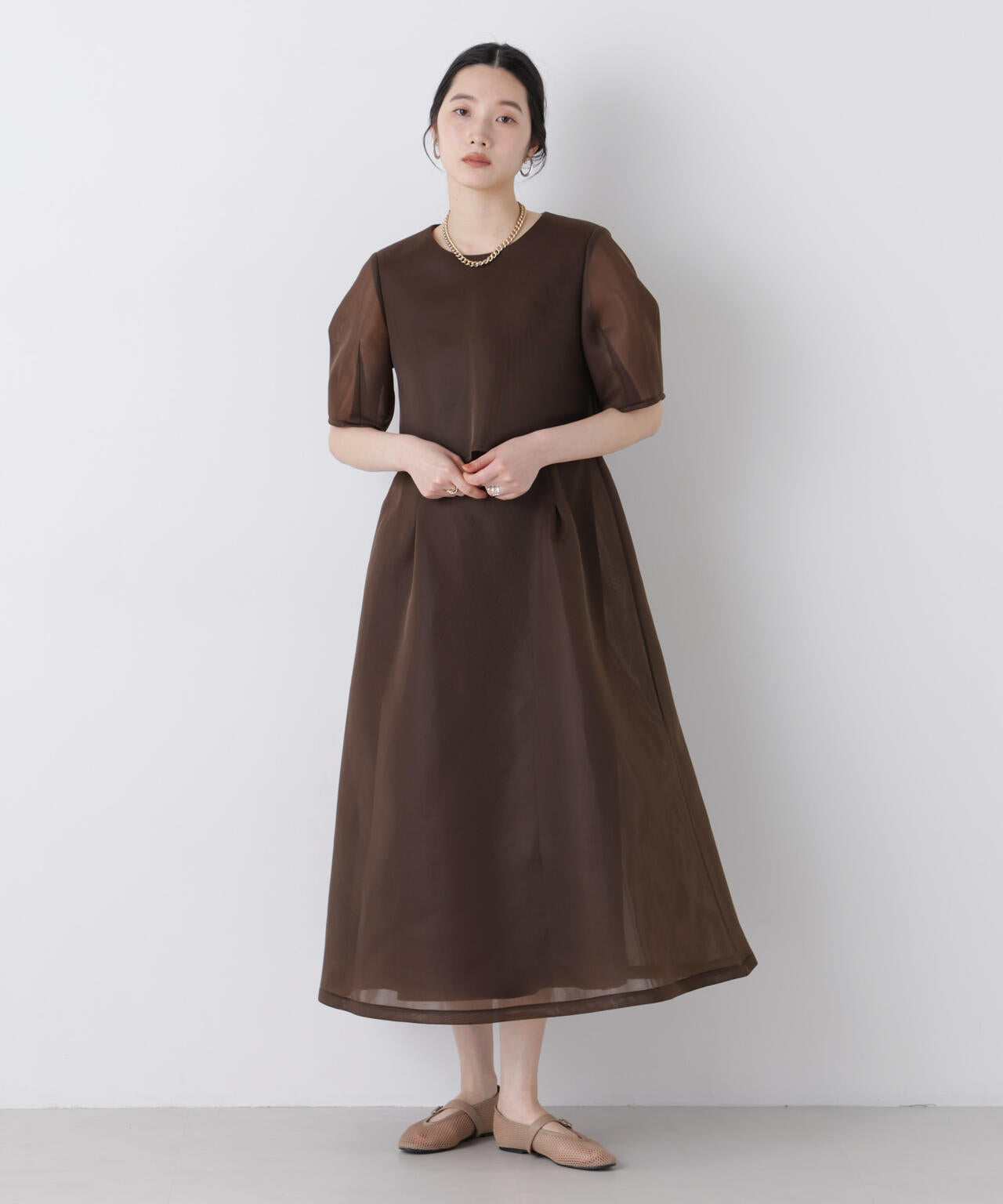 kaene/シアードッキングワンピース 6716119019