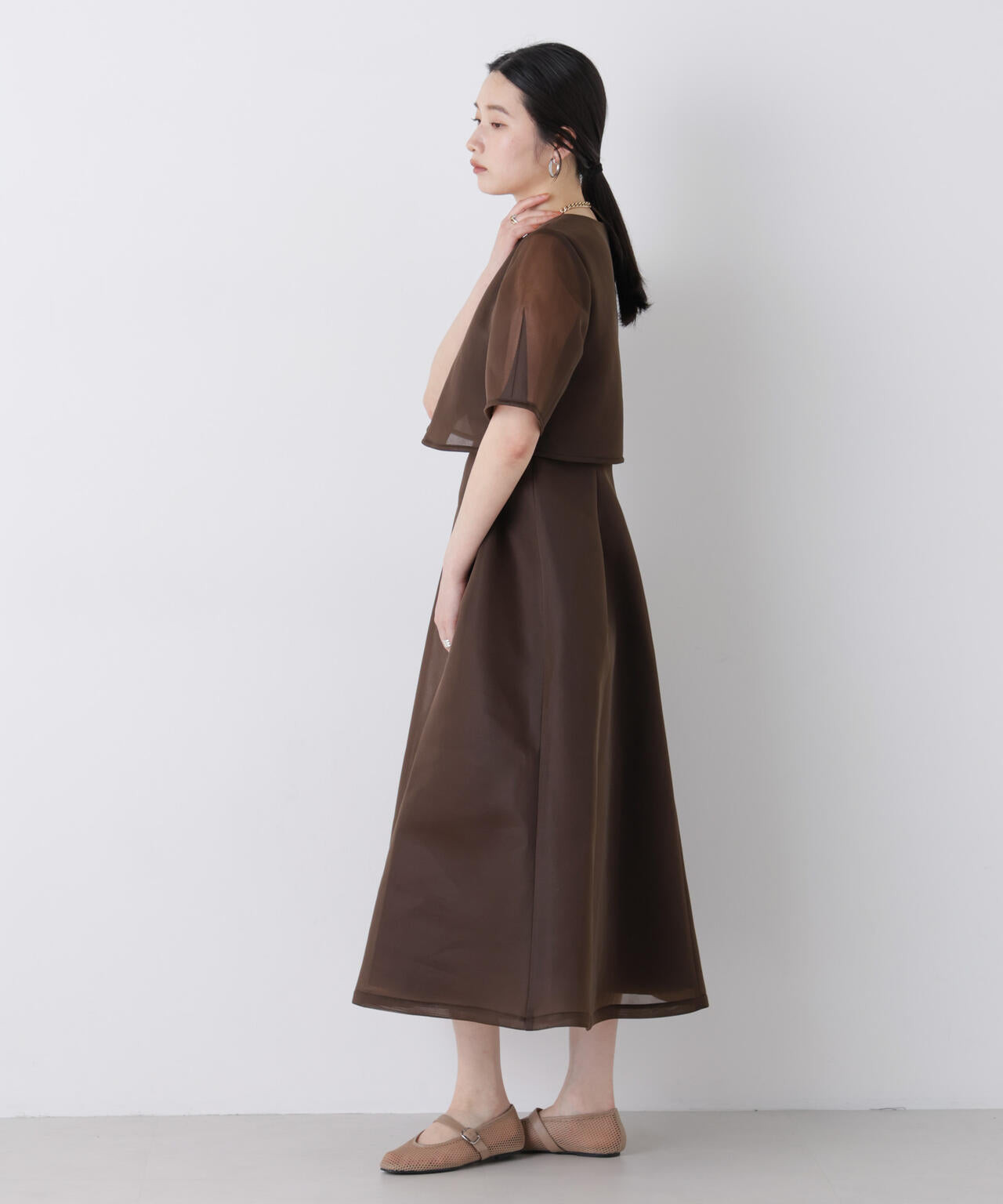 kaene/シアードッキングワンピース 6716119019