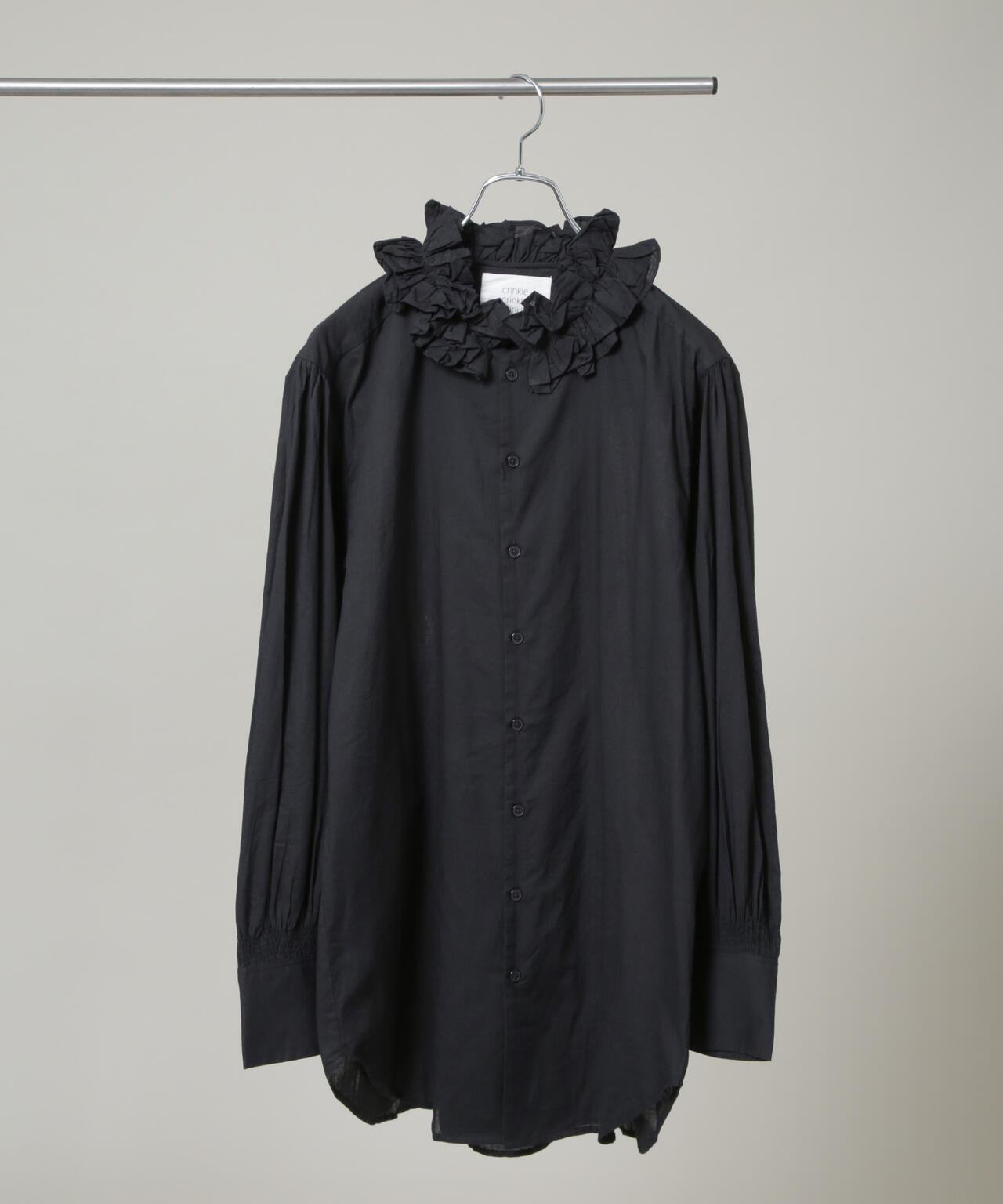 crinkle crinkle crinkle/cotton frill coller shirts 6716120003