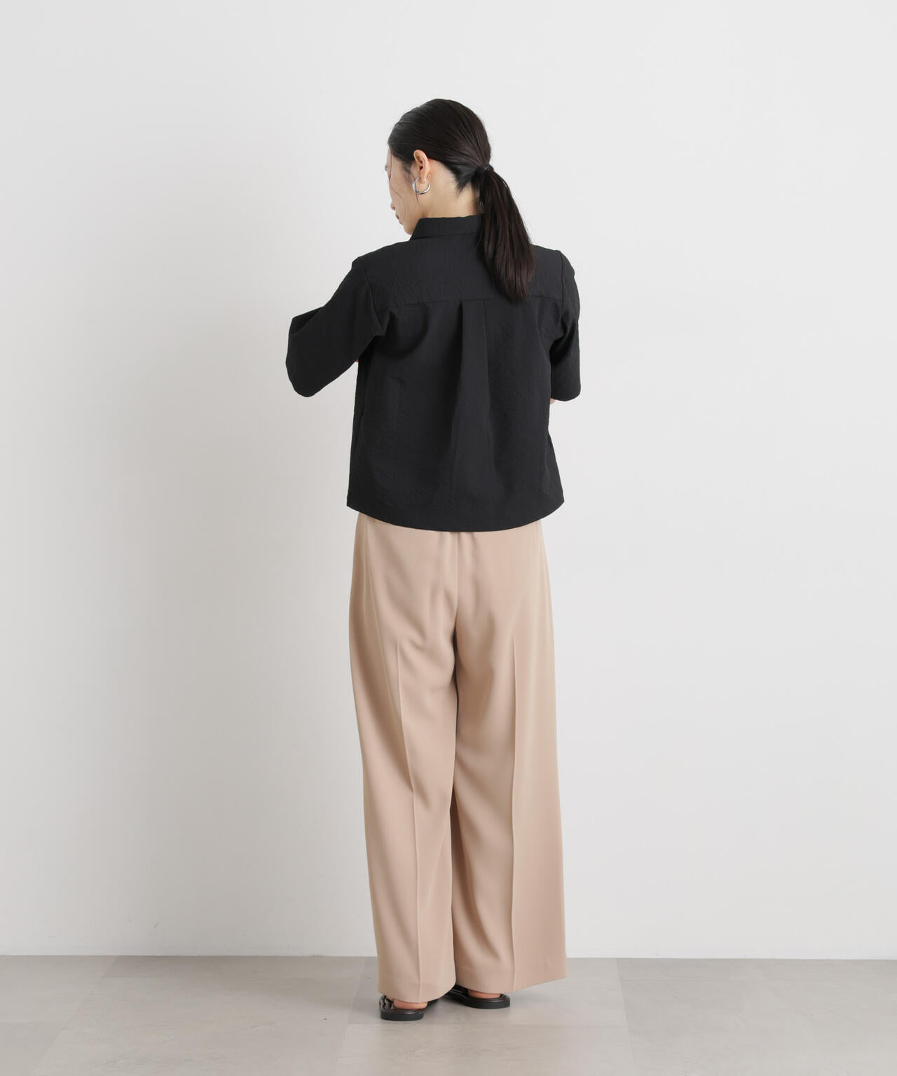 THOUSAND MILE/SEERSUCKER SHIRT(セットアップ可) 6716121008