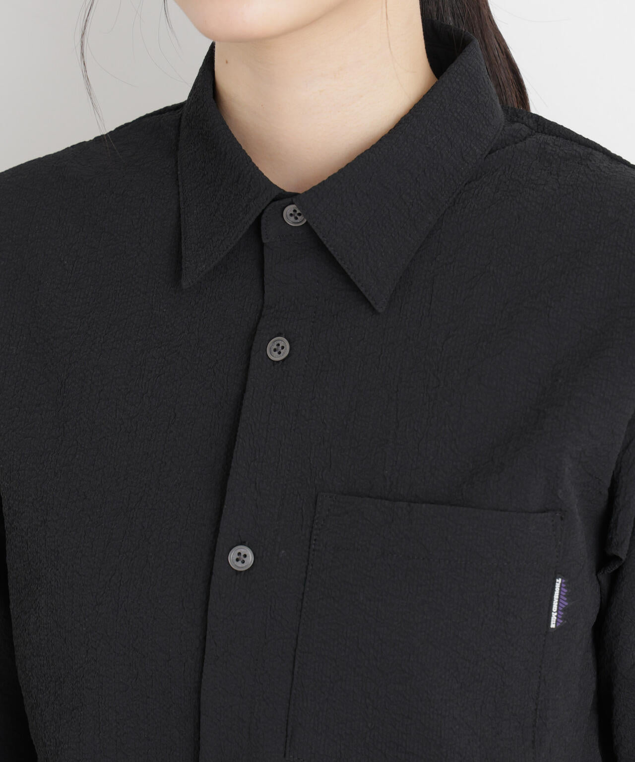 THOUSAND MILE/SEERSUCKER SHIRT(セットアップ可) 6716121008