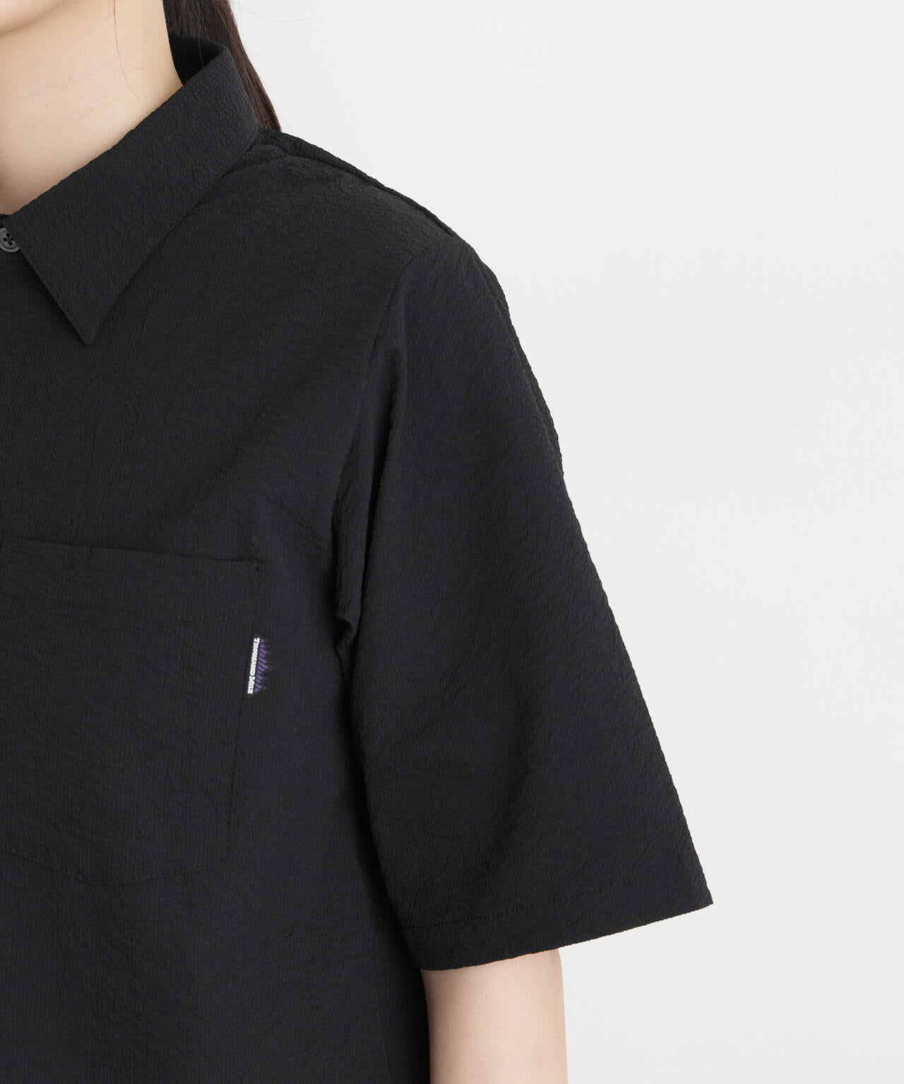 THOUSAND MILE/SEERSUCKER SHIRT(セットアップ可) 6716121008