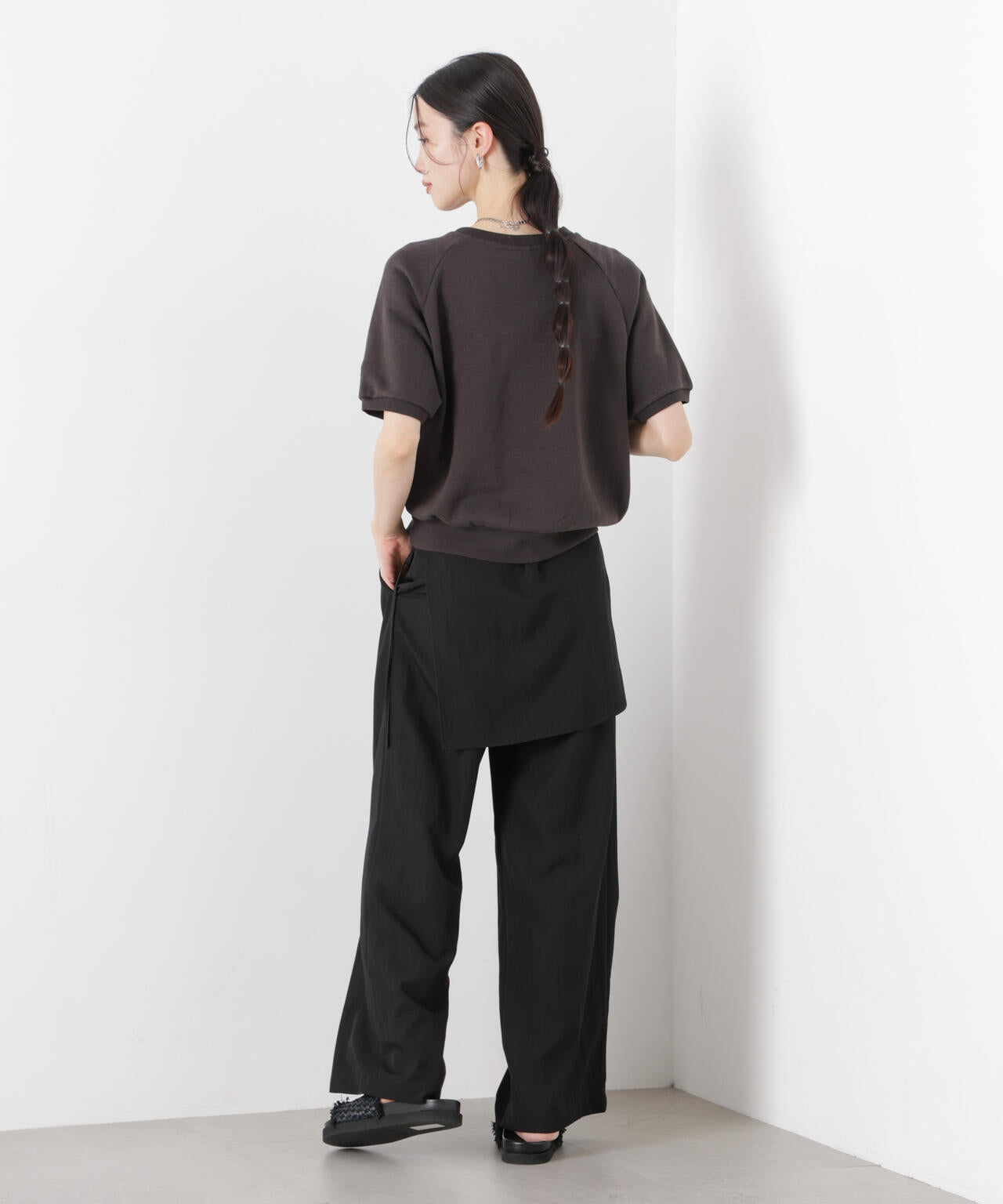 Champion/SHORT SLEEVE SWEATSHIRT 6716124005