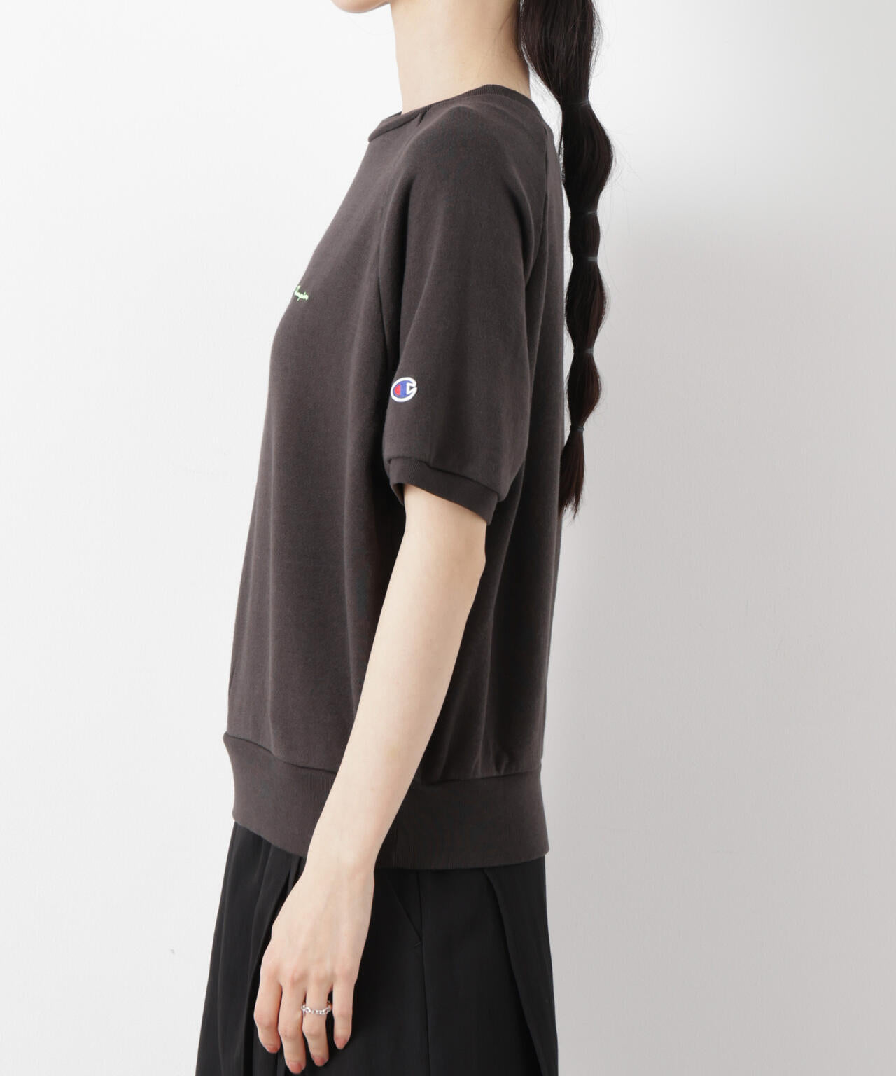 Champion/SHORT SLEEVE SWEATSHIRT 6716124005