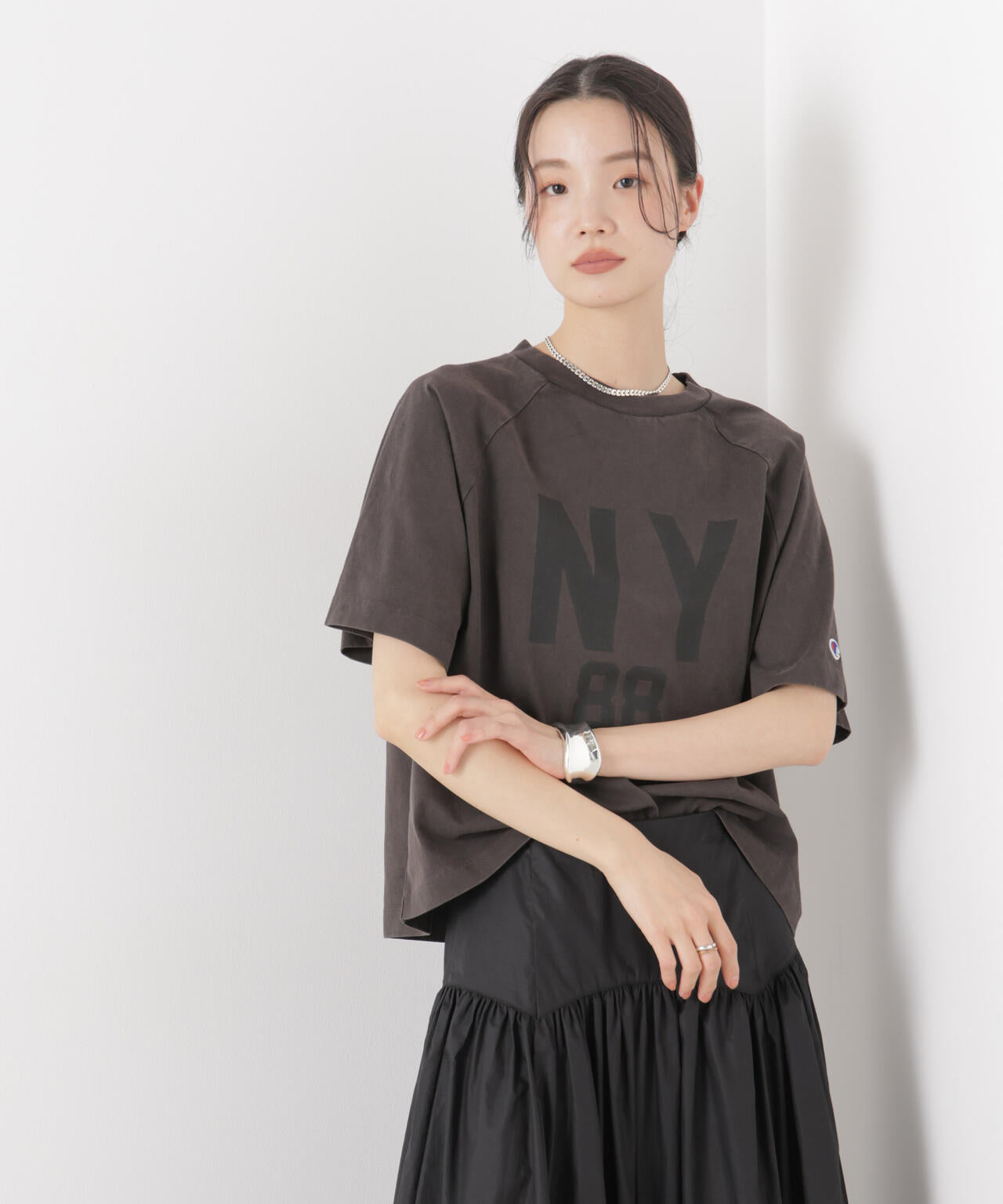 Champion/SHORT SLEEVE T-SHIRT 6716124006