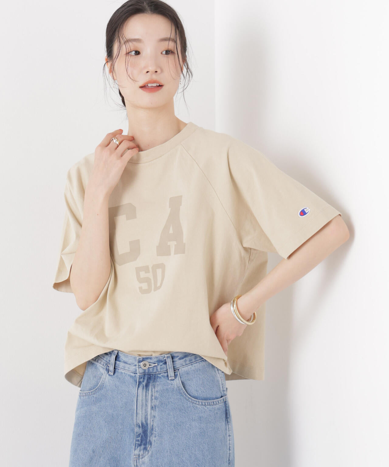 Champion/SHORT SLEEVE T-SHIRT 6716124006