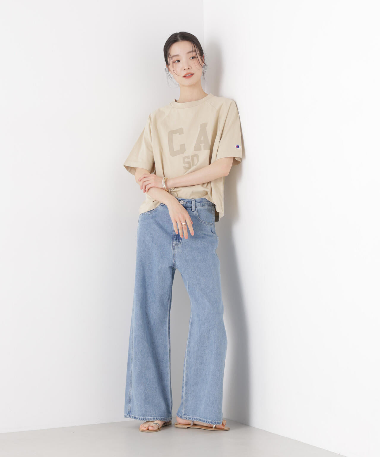 Champion/SHORT SLEEVE T-SHIRT 6716124006