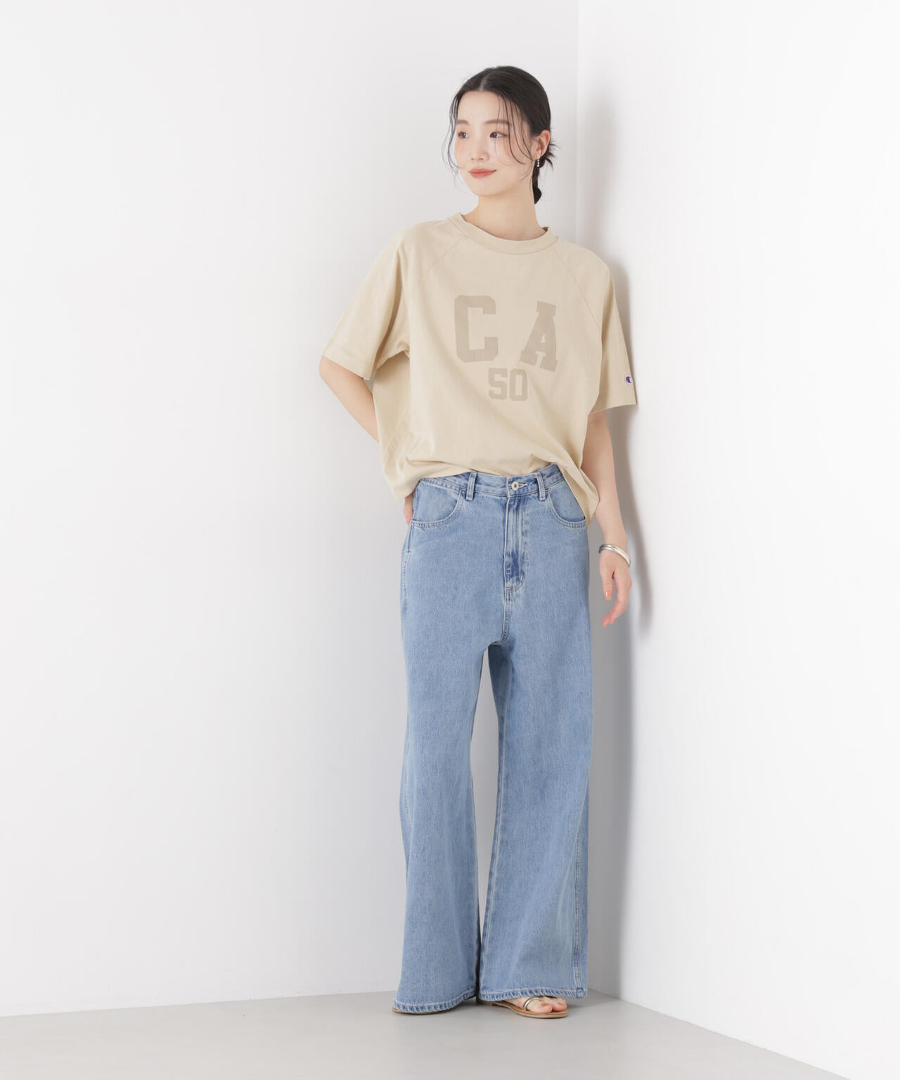 Champion/SHORT SLEEVE T-SHIRT 6716124006