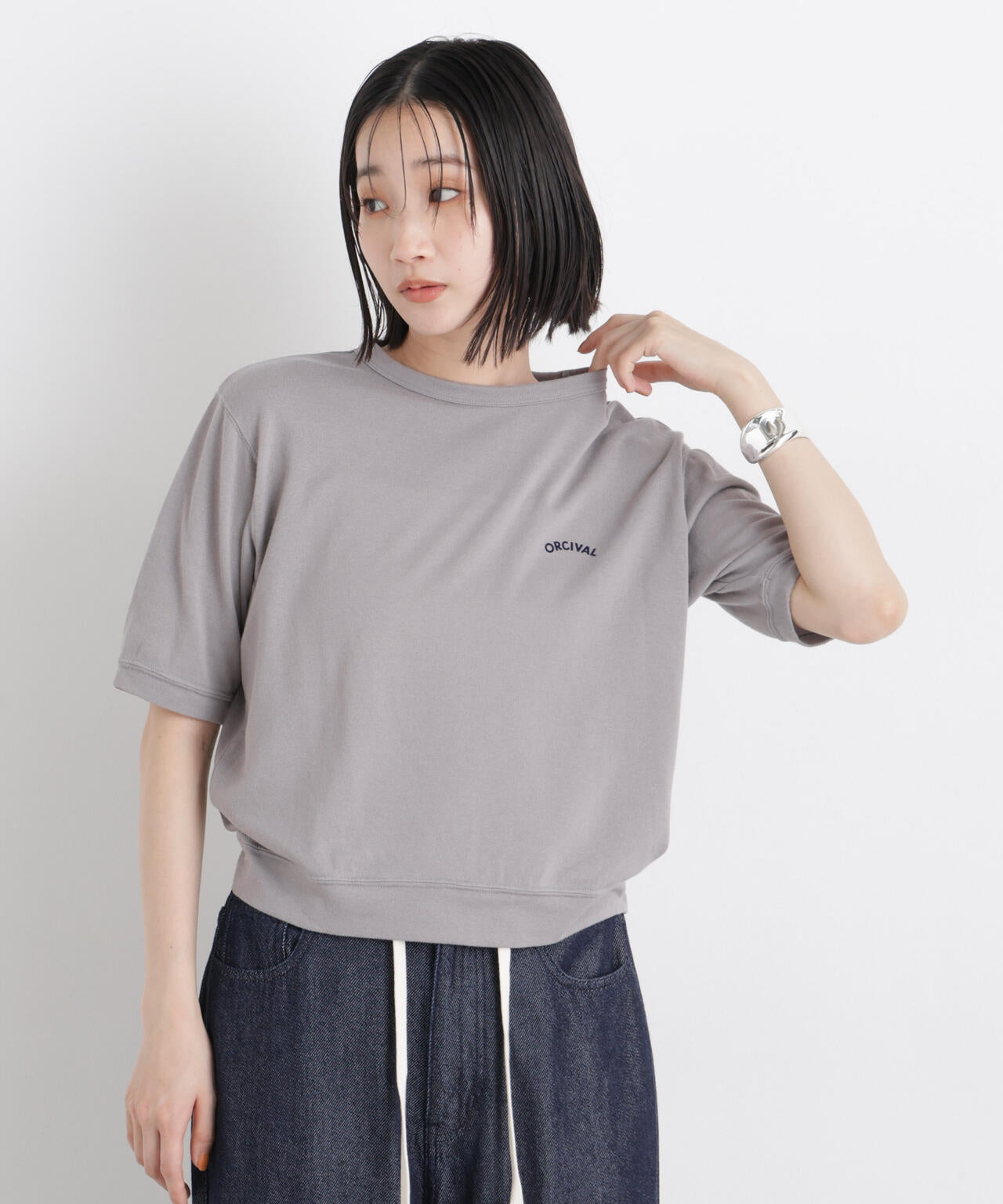 ORCIVAL/CREW NECK SHORT SLEEVE P.O. 6716124008