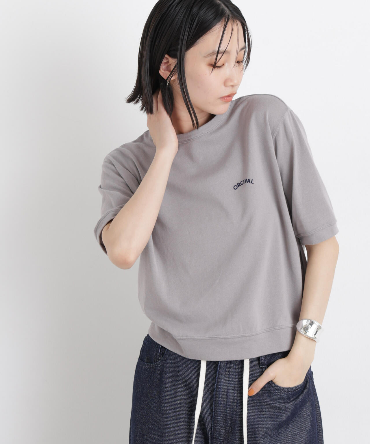 ORCIVAL/CREW NECK SHORT SLEEVE P.O. 6716124008