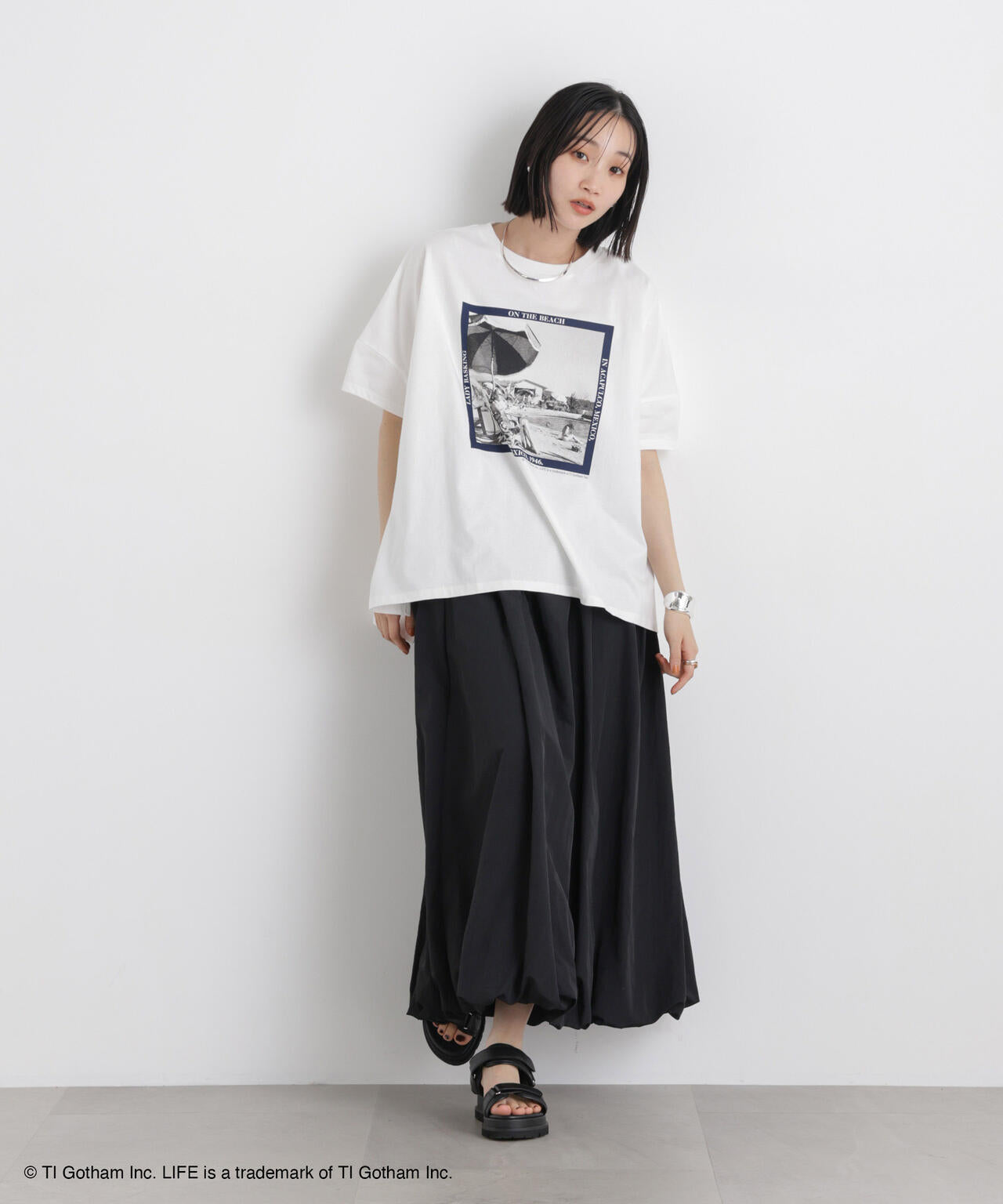 GOOD ROCK SPEED/LIFE PICTURE COLLECTION Big Tshirts White 6716124026