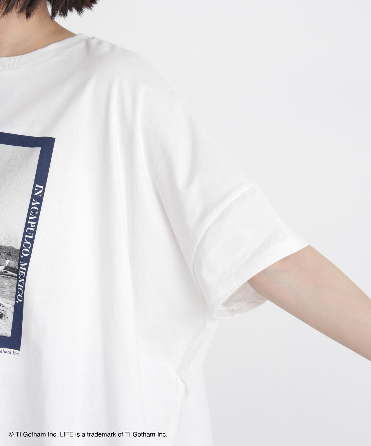 GOOD ROCK SPEED/LIFE PICTURE COLLECTION Big Tshirts White 6716124026