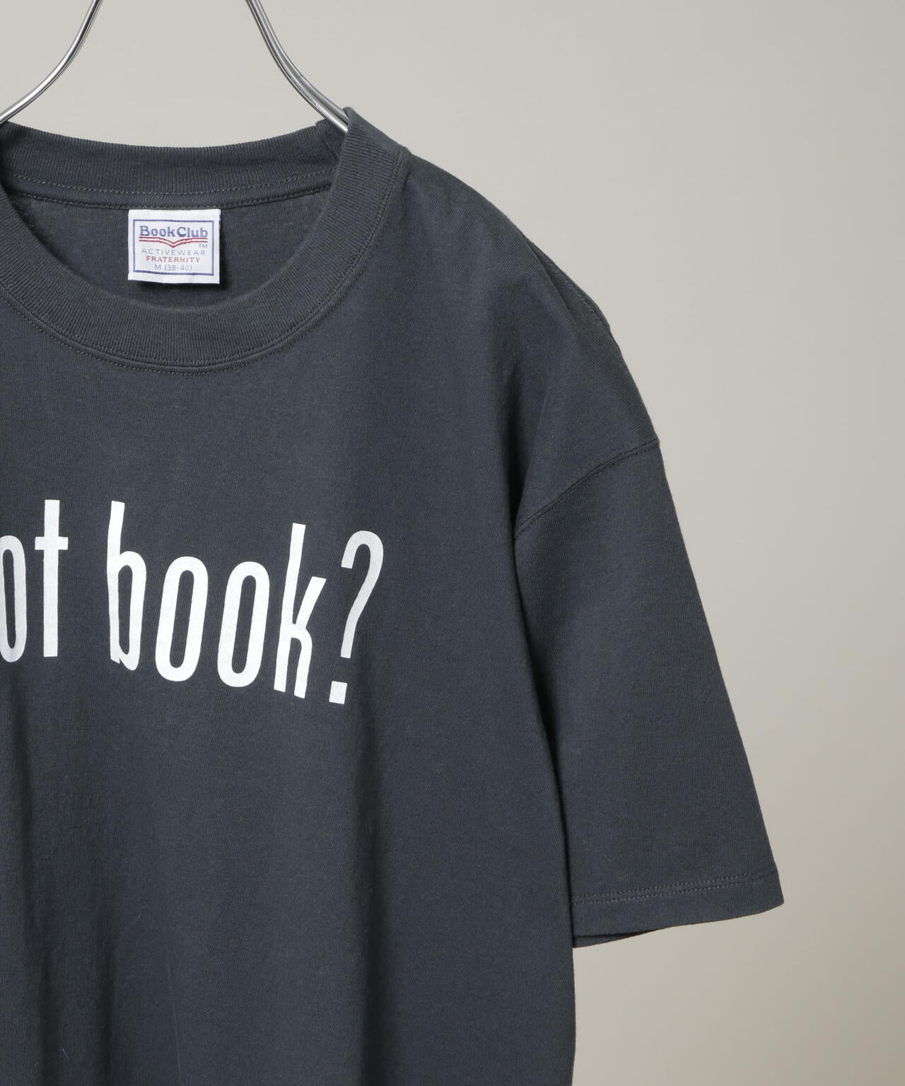 BOOKCLUB/7oz Jersey Tube Body Tee 6716124028