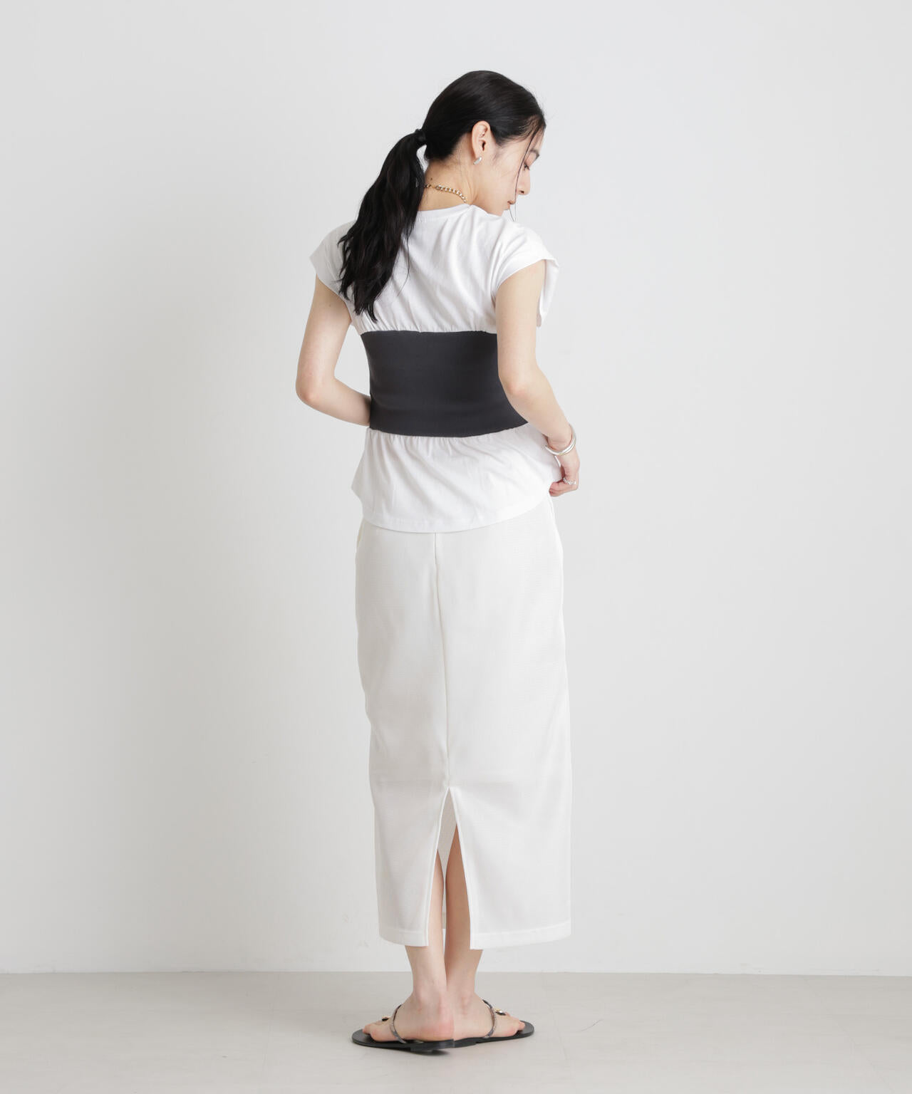 BOOKCLUB/別注 Bustier T shirts 6716124030