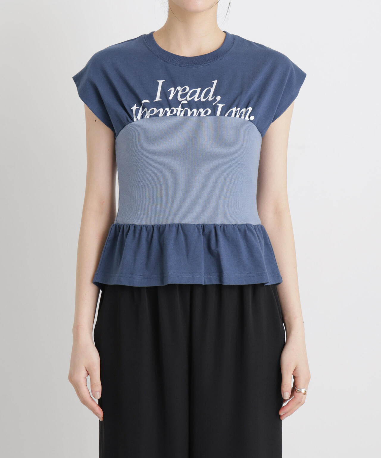 BOOKCLUB/別注 Bustier T shirts 6716124030