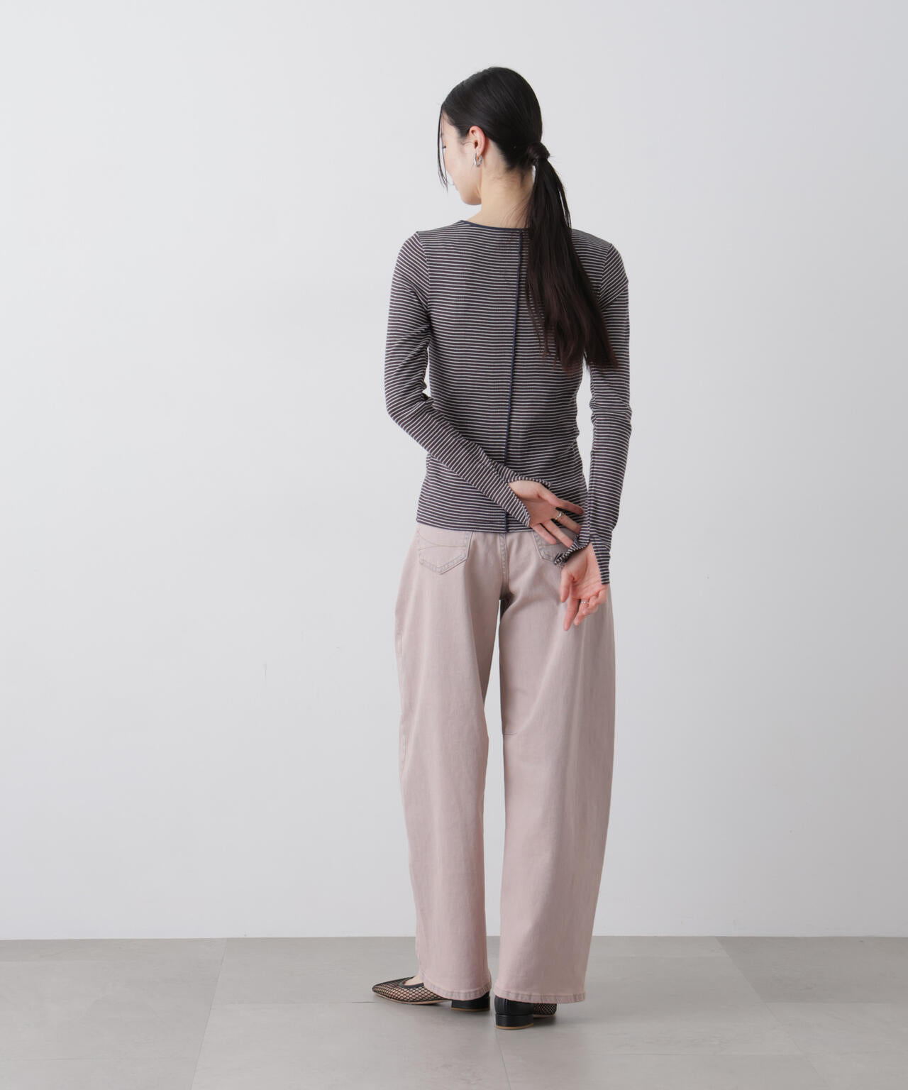 SOMETHING/HANA TUCK CURVE TAPERED 6716127009