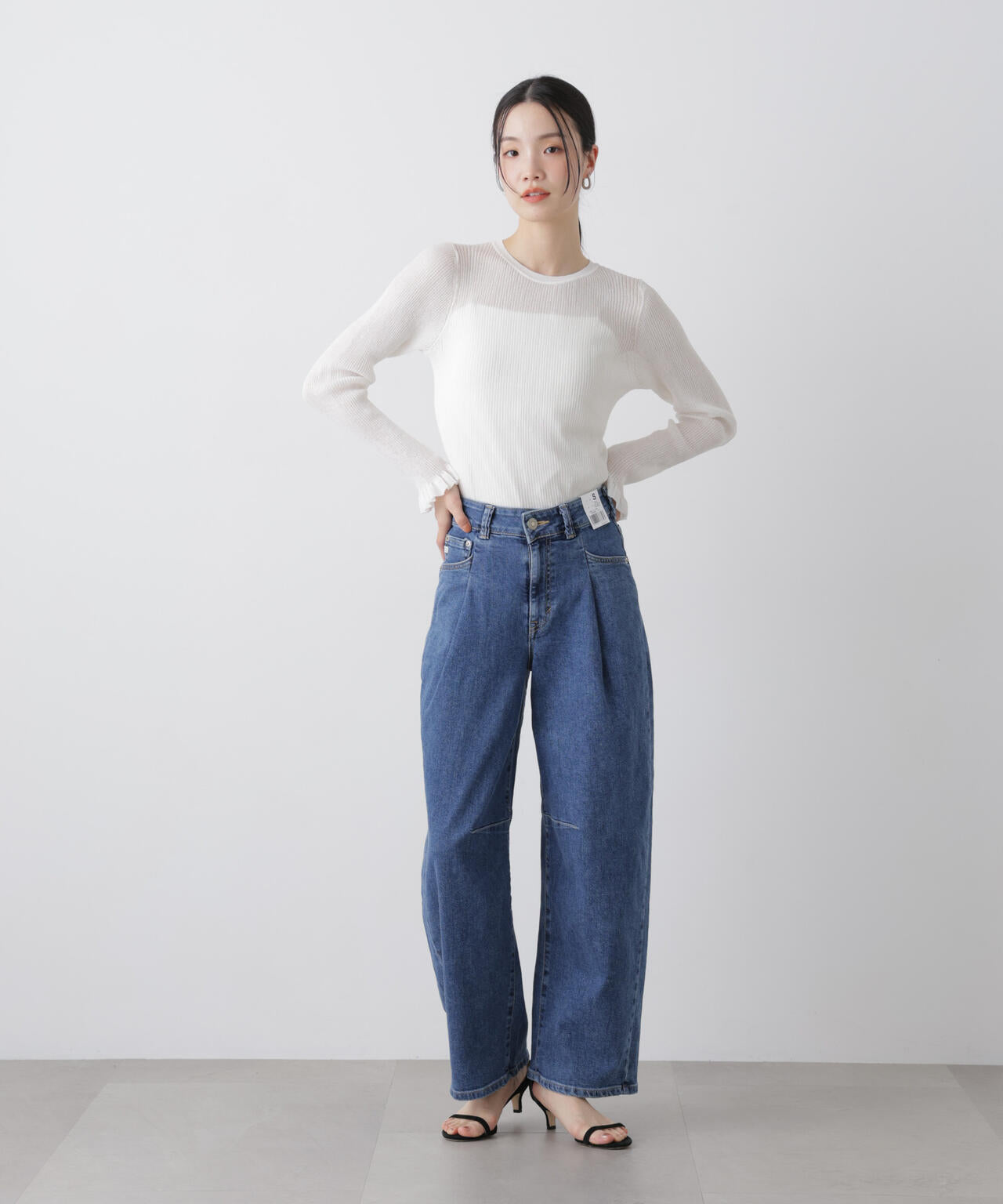 SOMETHING/HANA TUCK CURVE TAPERED 6716127009