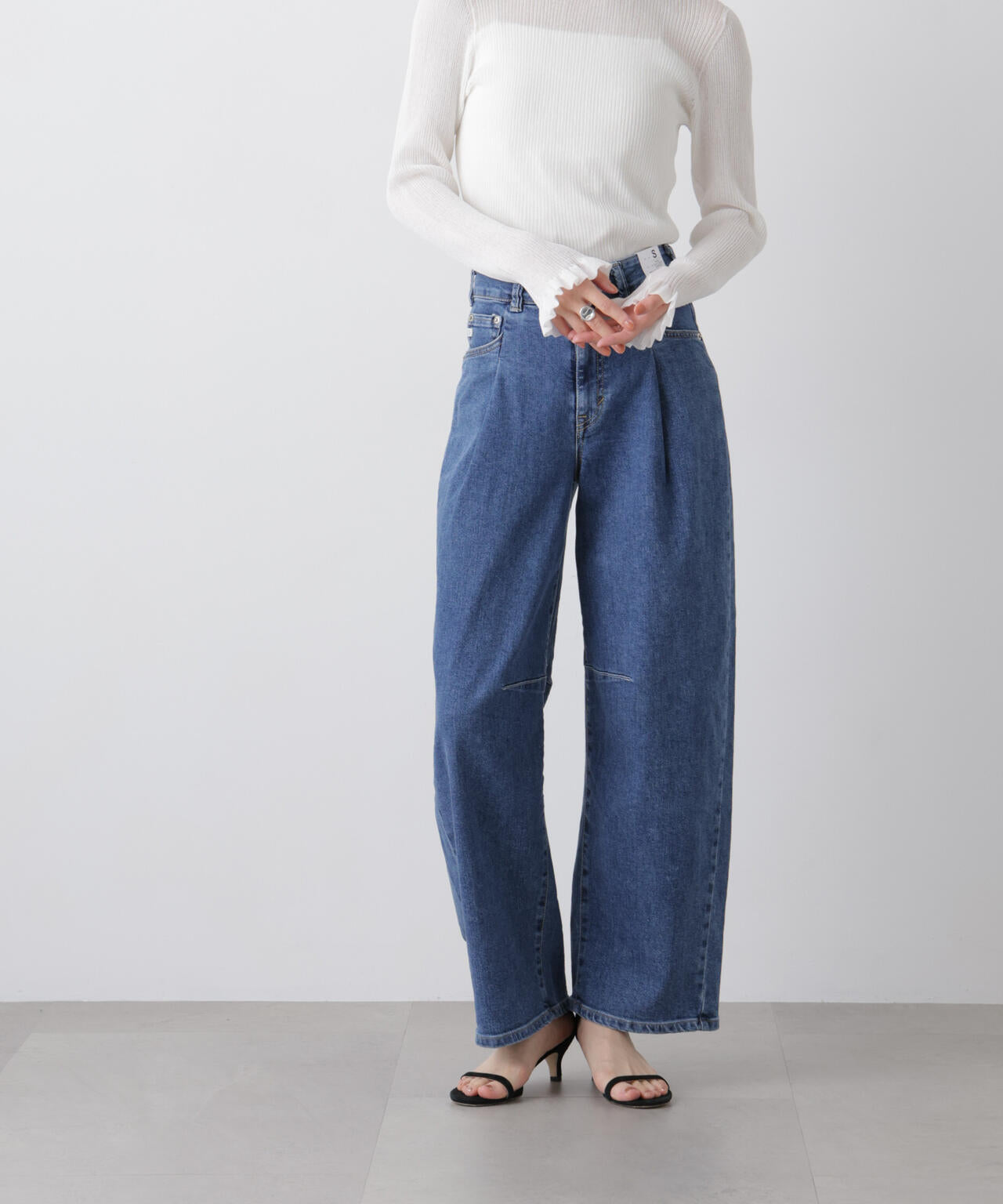 SOMETHING/HANA TUCK CURVE TAPERED 6716127009