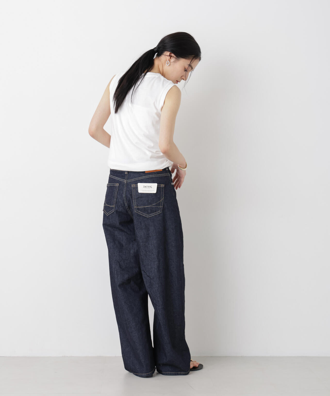 SOMETHING/HANA TUCK CURVE TAPERED 6716127009