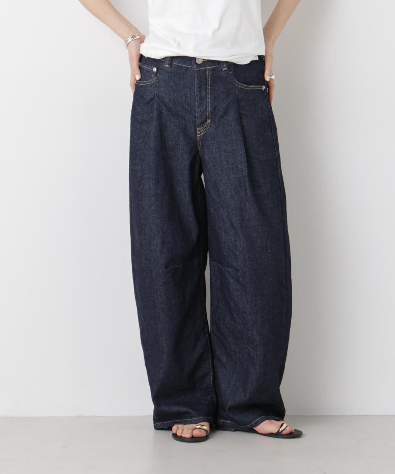 SOMETHING/HANA TUCK CURVE TAPERED 6716127009