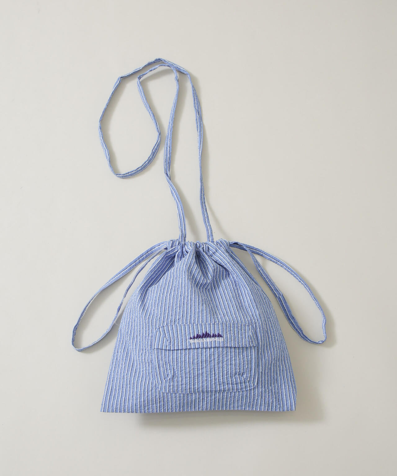 THOUSAND MILE/SEERSUERSTRIPE MINI SHOULDER 6716132070