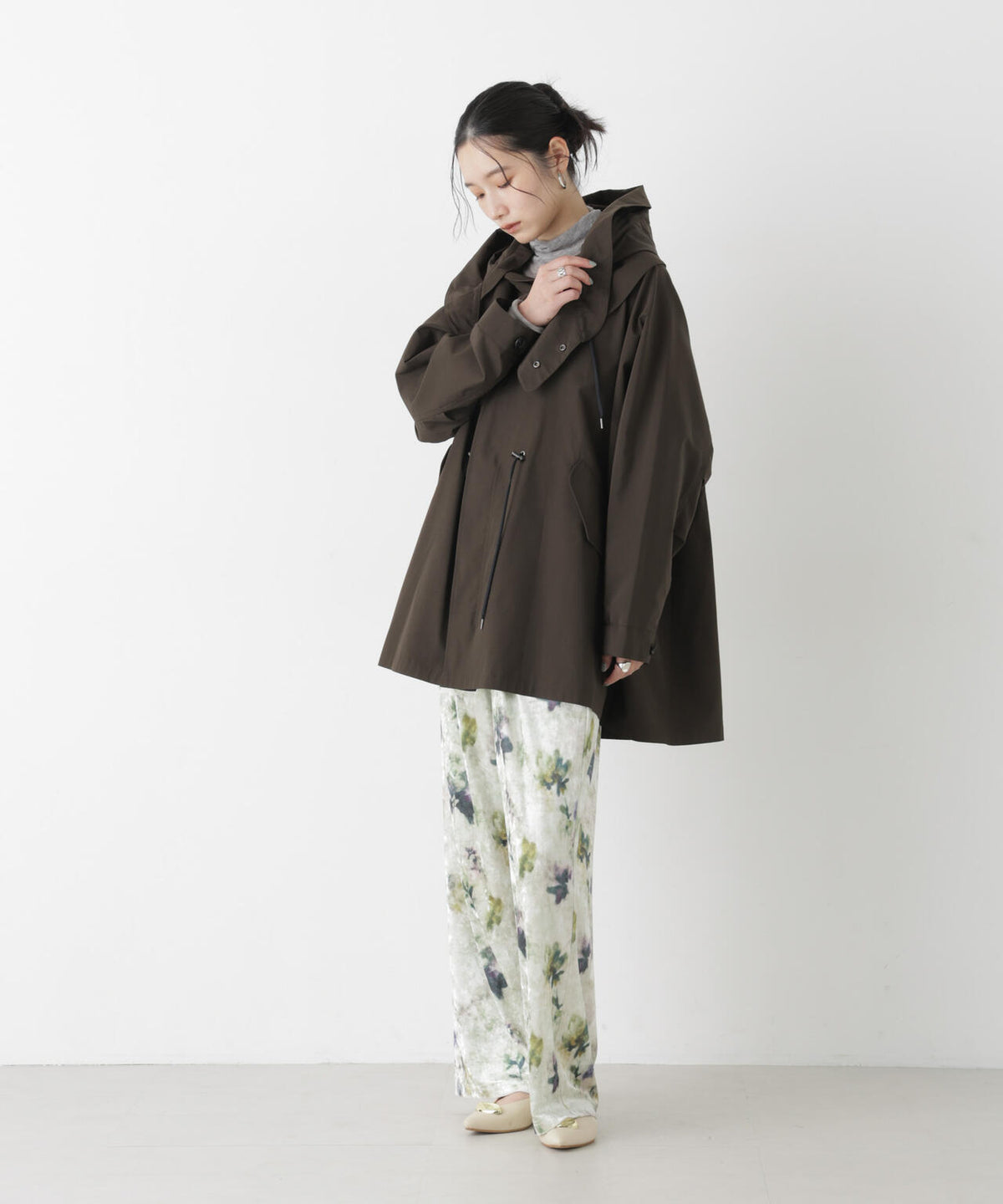 VACHEMENT/シェルタフタモッズコート 6716211001