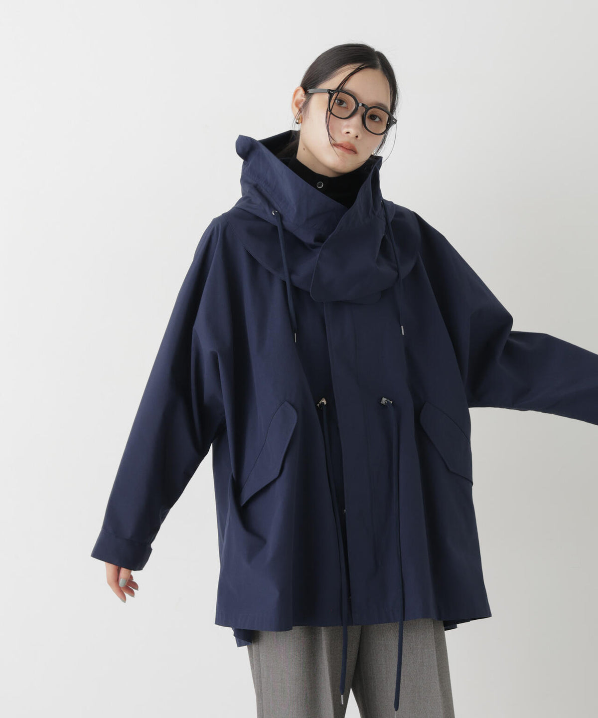 VACHEMENT/シェルタフタモッズコート 6716211001