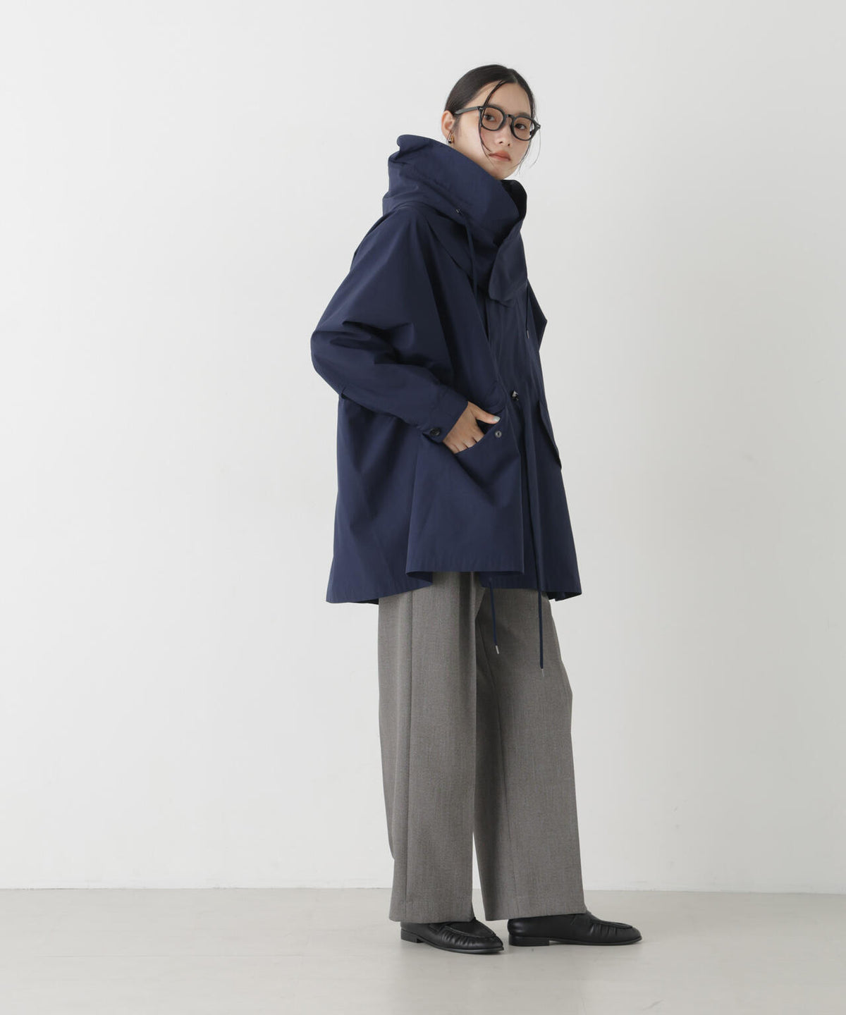 VACHEMENT/シェルタフタモッズコート 6716211001