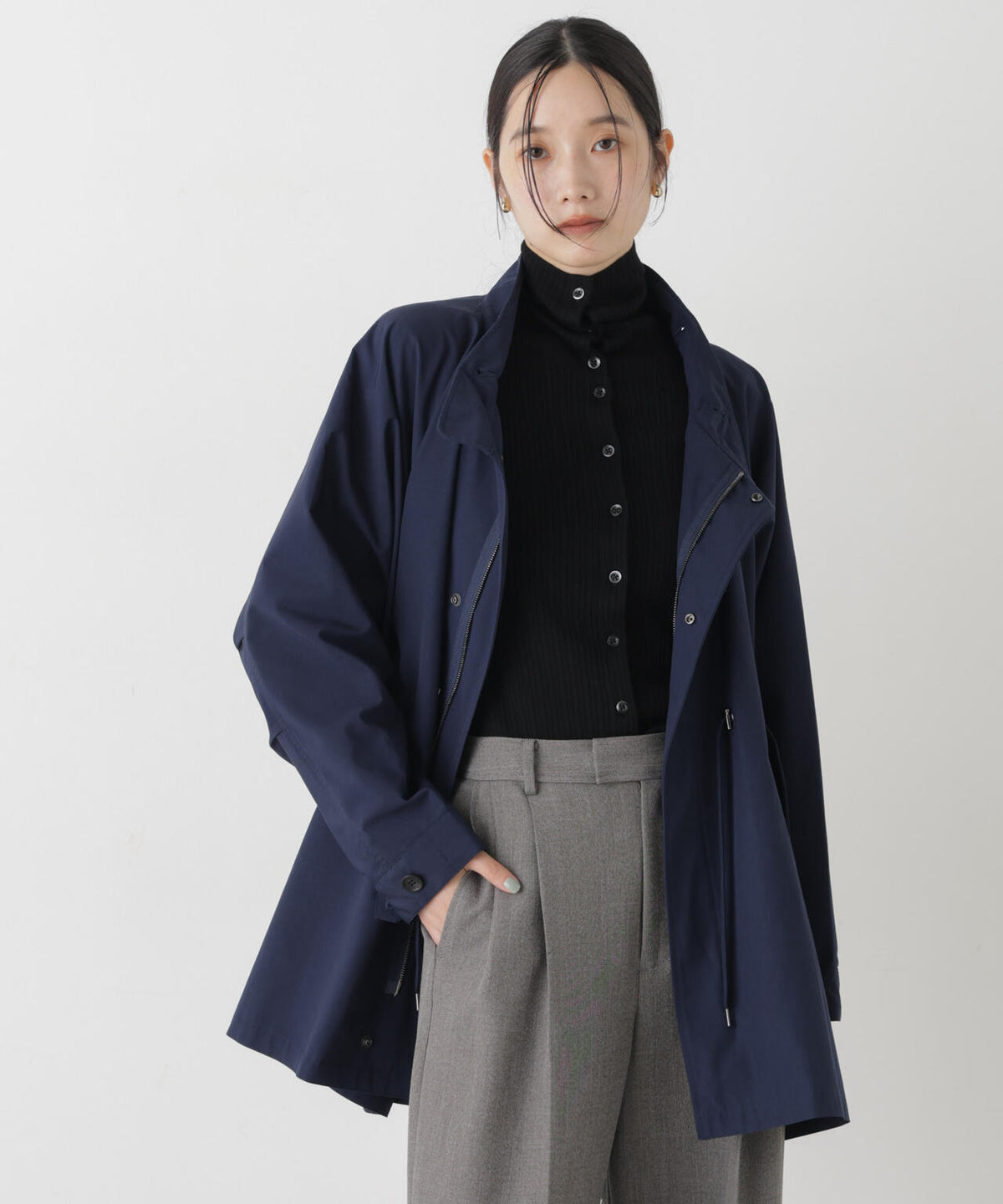 VACHEMENT/シェルタフタモッズコート 6716211001