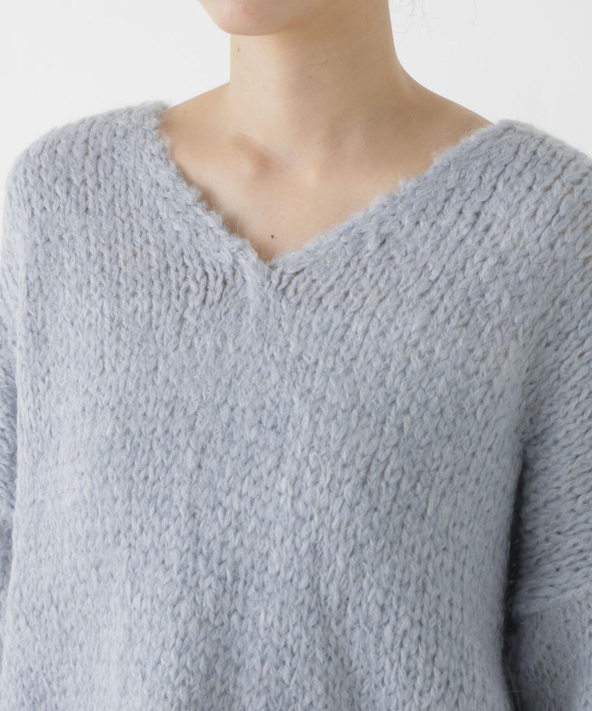 TRICOTS JEAN MARC/Vネックプルオーバー 6716222001