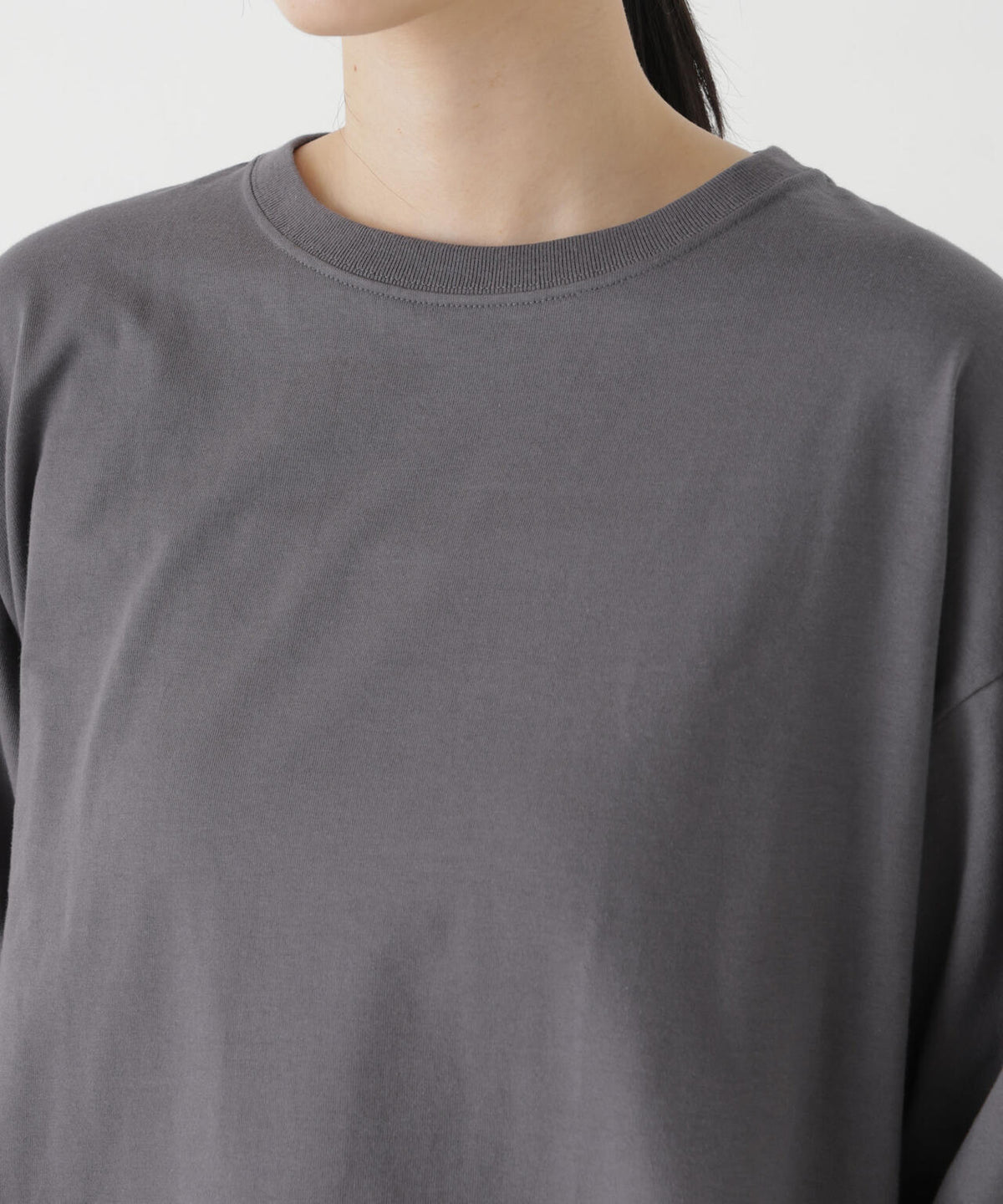 Hanes/1P BEEFY-T for HER ロングスリーブミドルT 6716223003