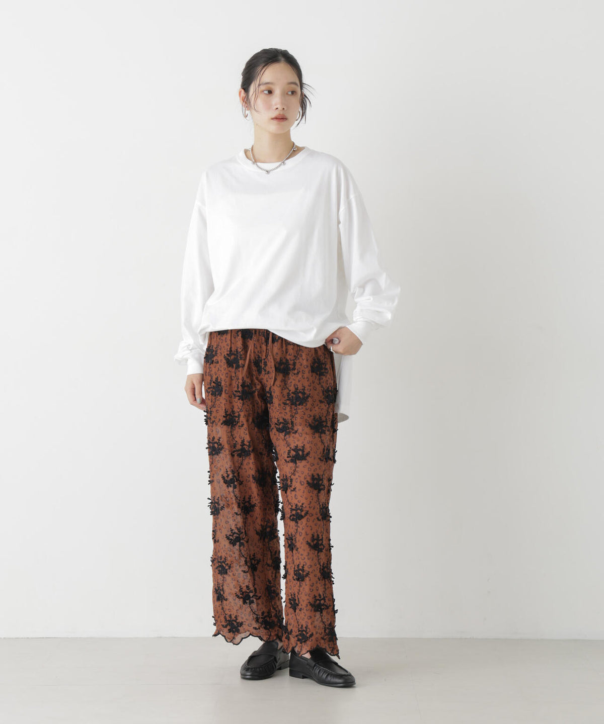 Hanes/1P BEEFY-T for HER ロングスリーブミドルT 6716223003