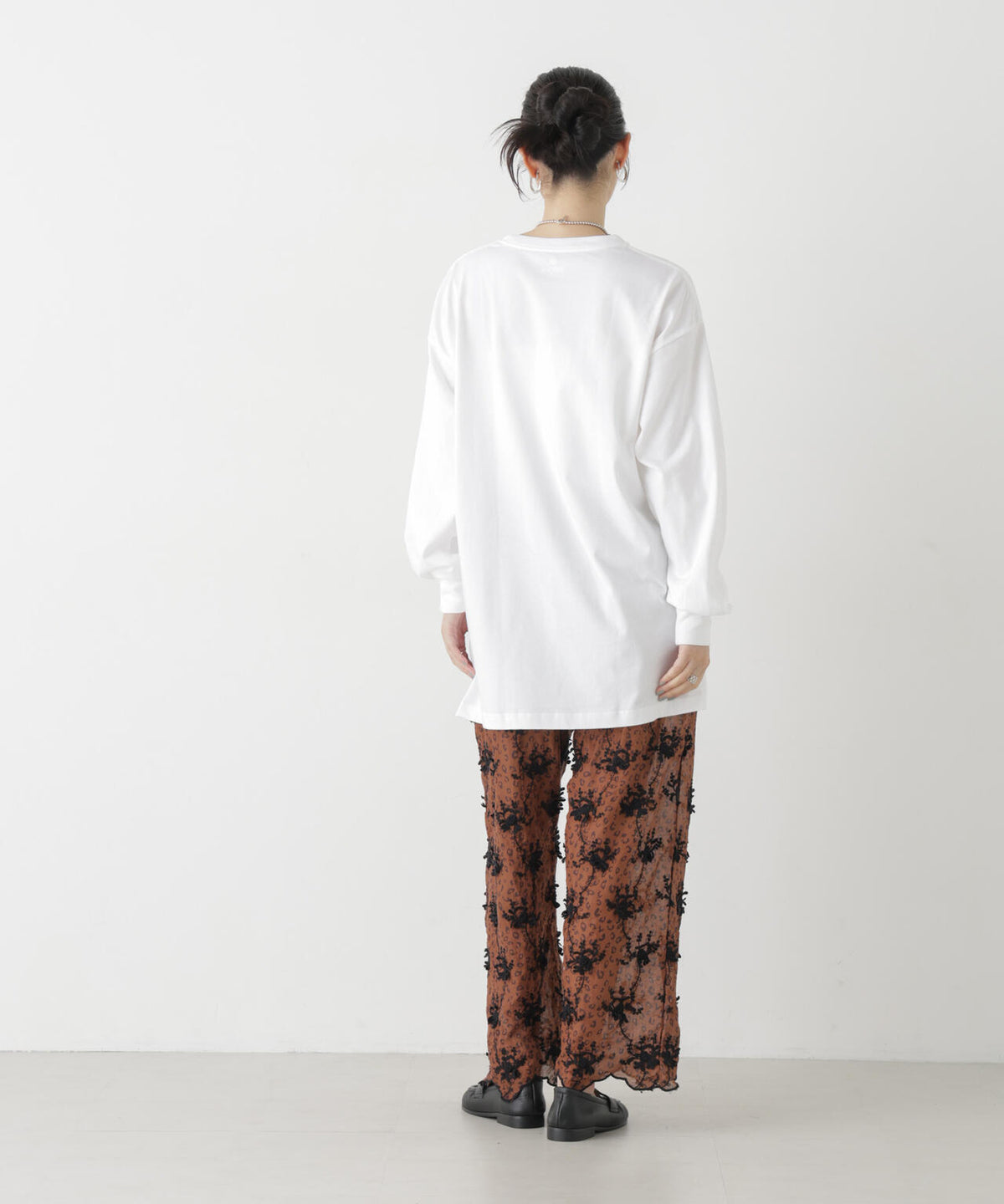 Hanes/1P BEEFY-T for HER ロングスリーブミドルT 6716223003