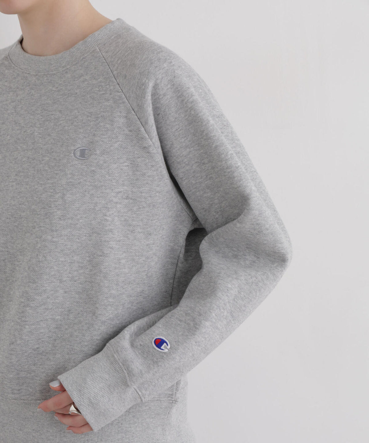 Champion/RAGLAN SLEEVE SWEATSHIRT 6716223004