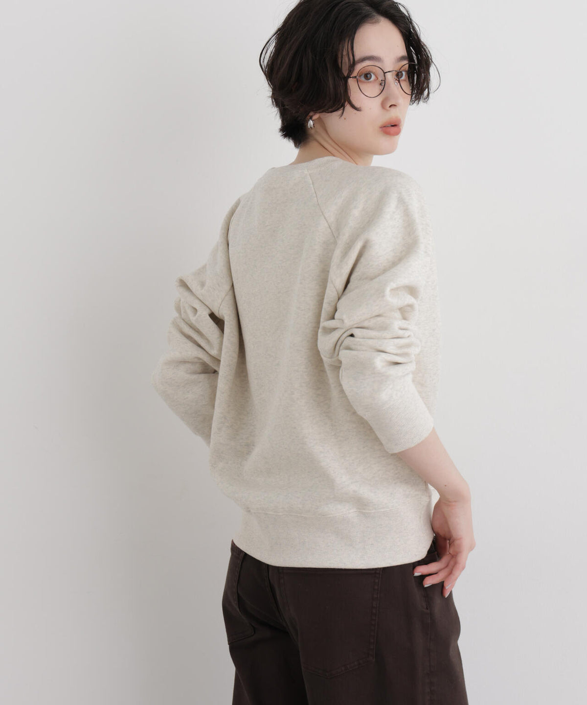 Champion/RAGLAN SLEEVE SWEATSHIRT 6716223004